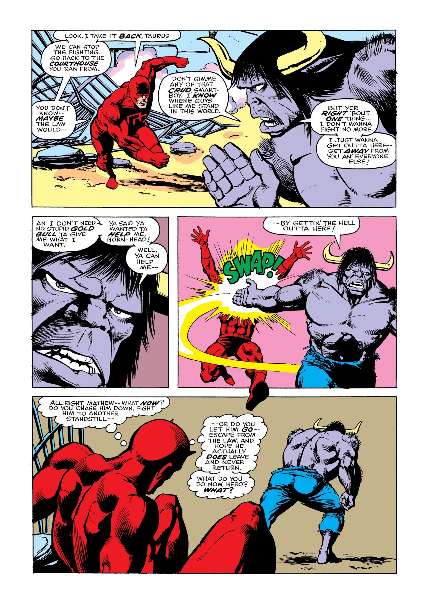 Read online Marvel Masterworks: Daredevil comic -  Issue # TPB 12 (Part 2) - 100