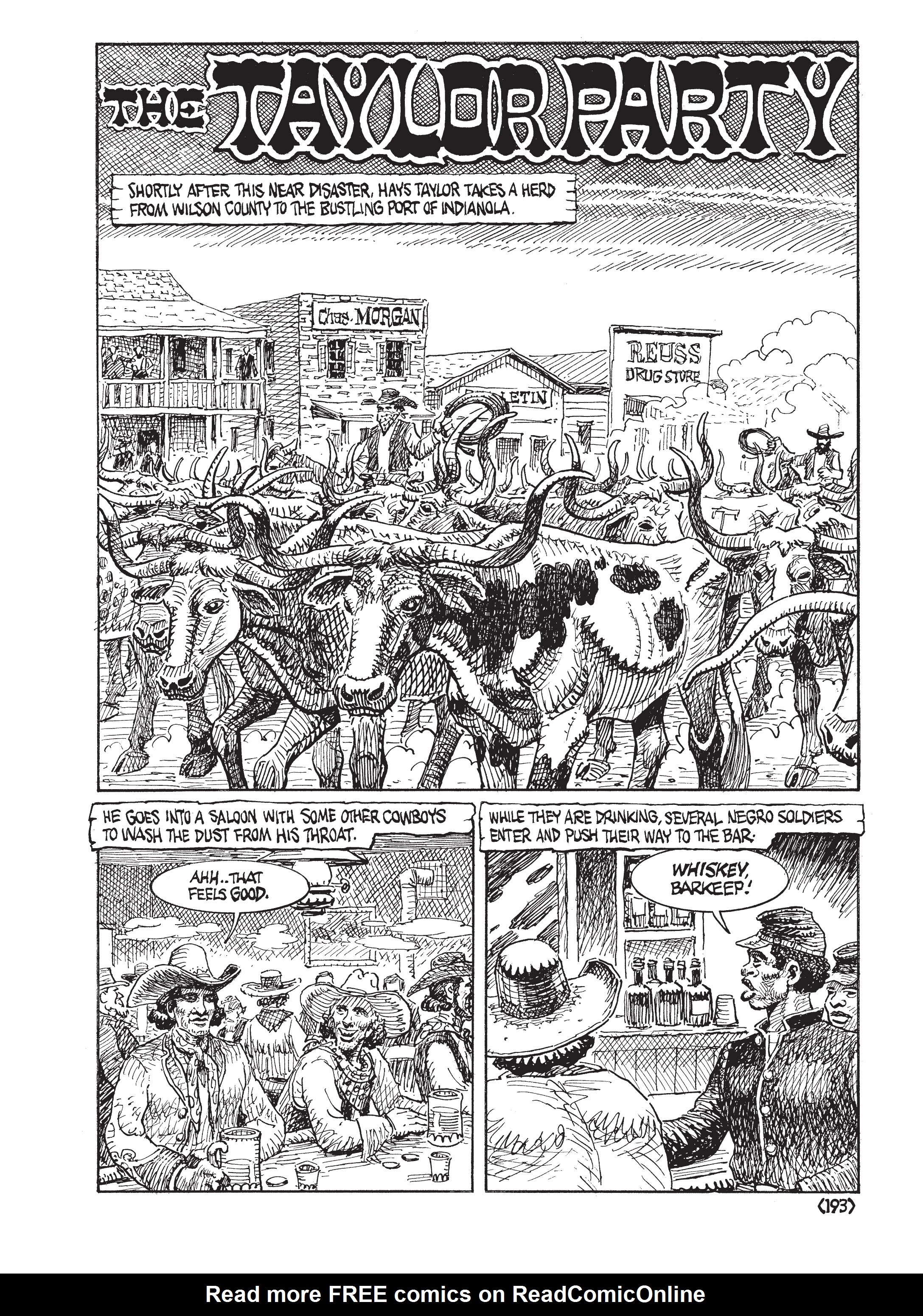 Read online Jack Jackson's American History: Los Tejanos and Lost Cause comic -  Issue # TPB (Part 2) - 92