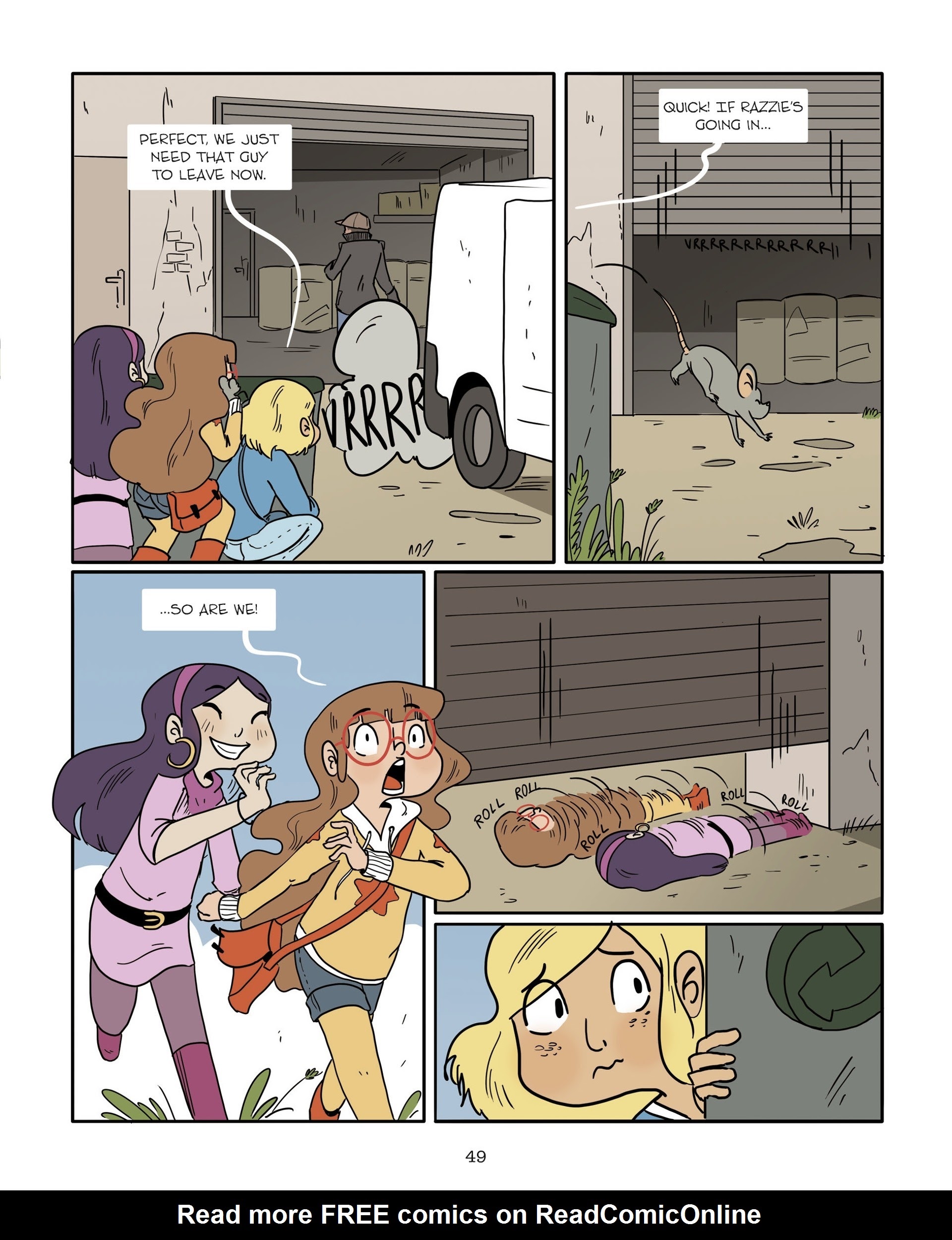 Read online Rainbow Girls: Let's Save Lulu! comic -  Issue # TPB - 46