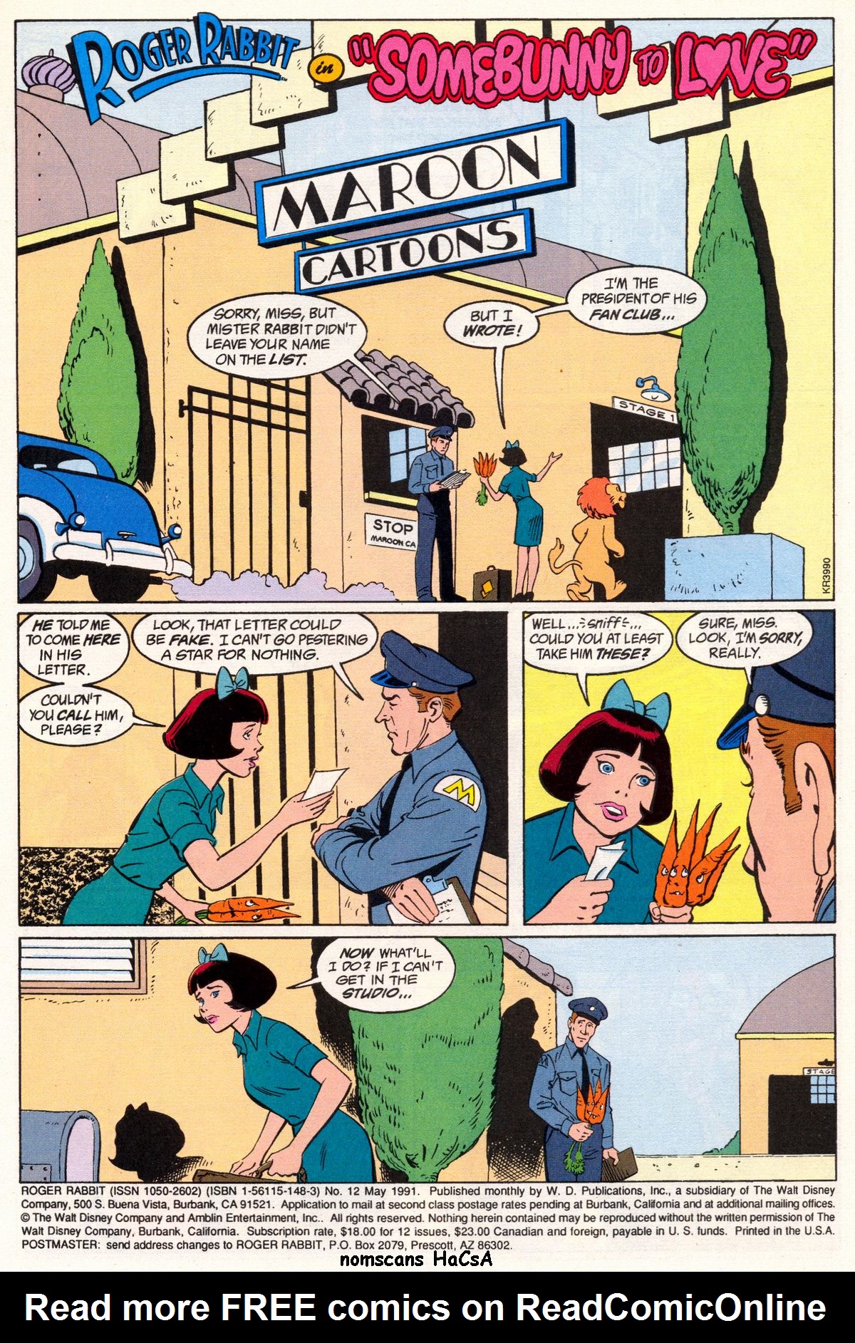 Read online Roger Rabbit comic -  Issue #12 - 3
