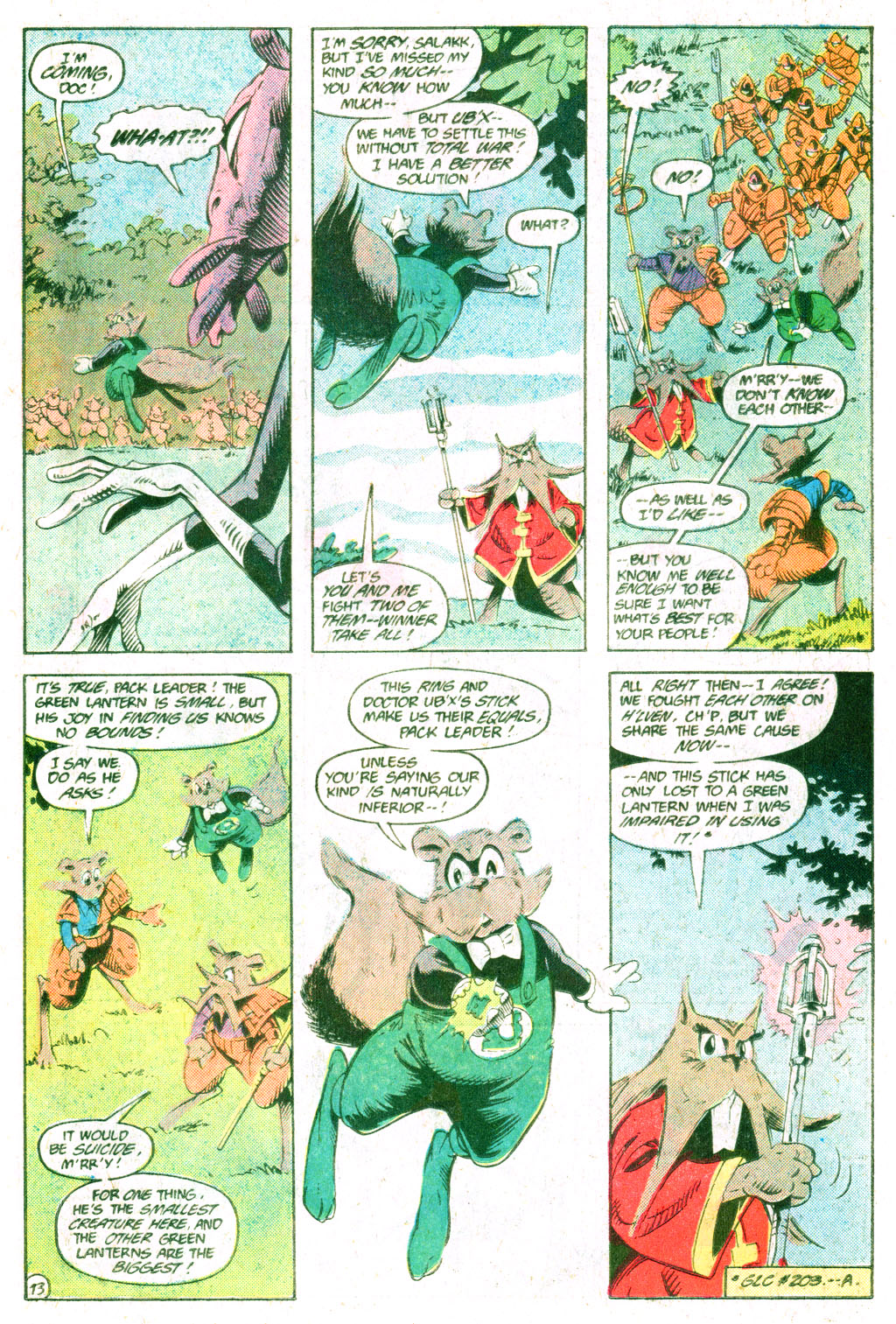 Green Lantern (1960) Issue #215 #218 - English 13