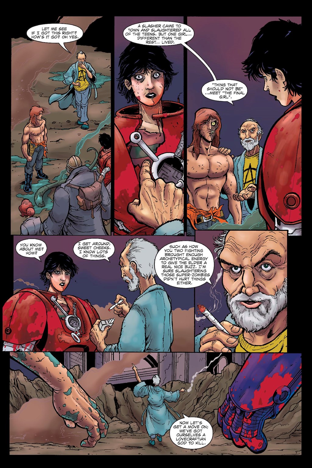 Read online Hack/Slash Deluxe comic -  Issue # TPB 3 (Part 5) - 17