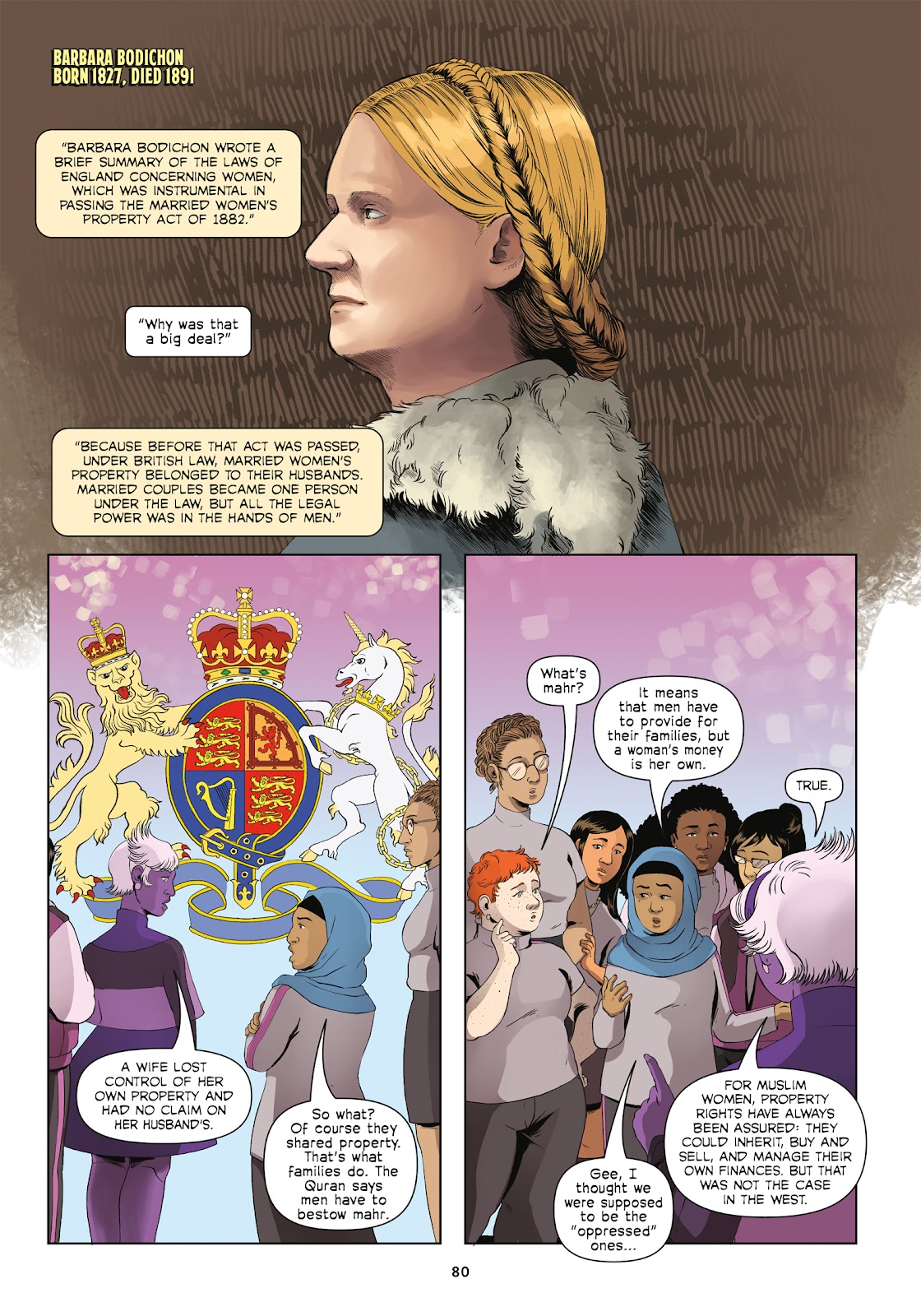 Amazons, Abolitionists, and Activists: A Graphic History of Women's Fight for Their Rights issue TPB (Part 1) - Page 78
