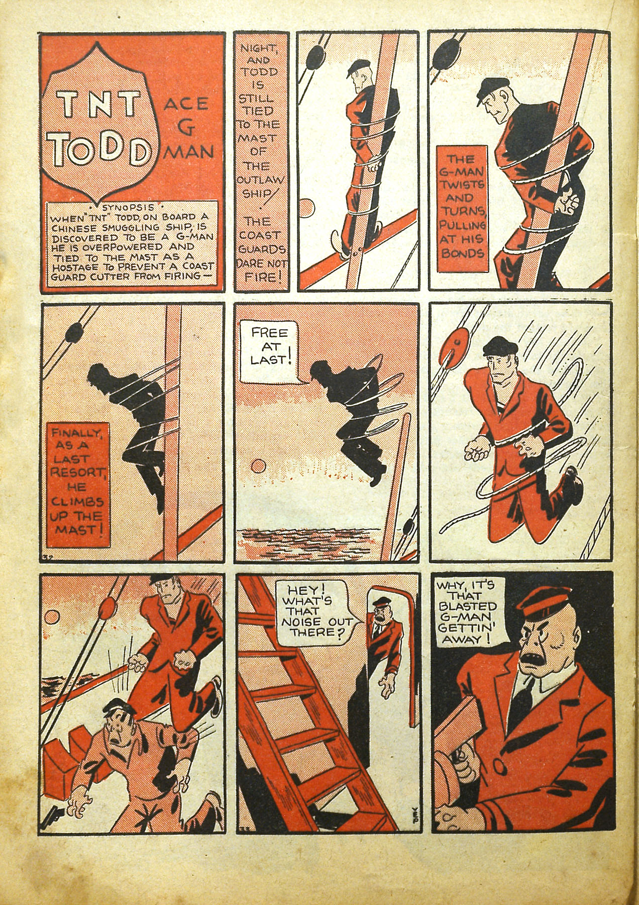 Read online Keen Detective Funnies comic -  Issue #11 - 36
