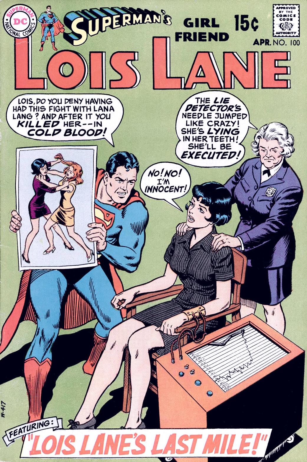 Read online Superman's Girl Friend, Lois Lane comic -  Issue #100 - 1