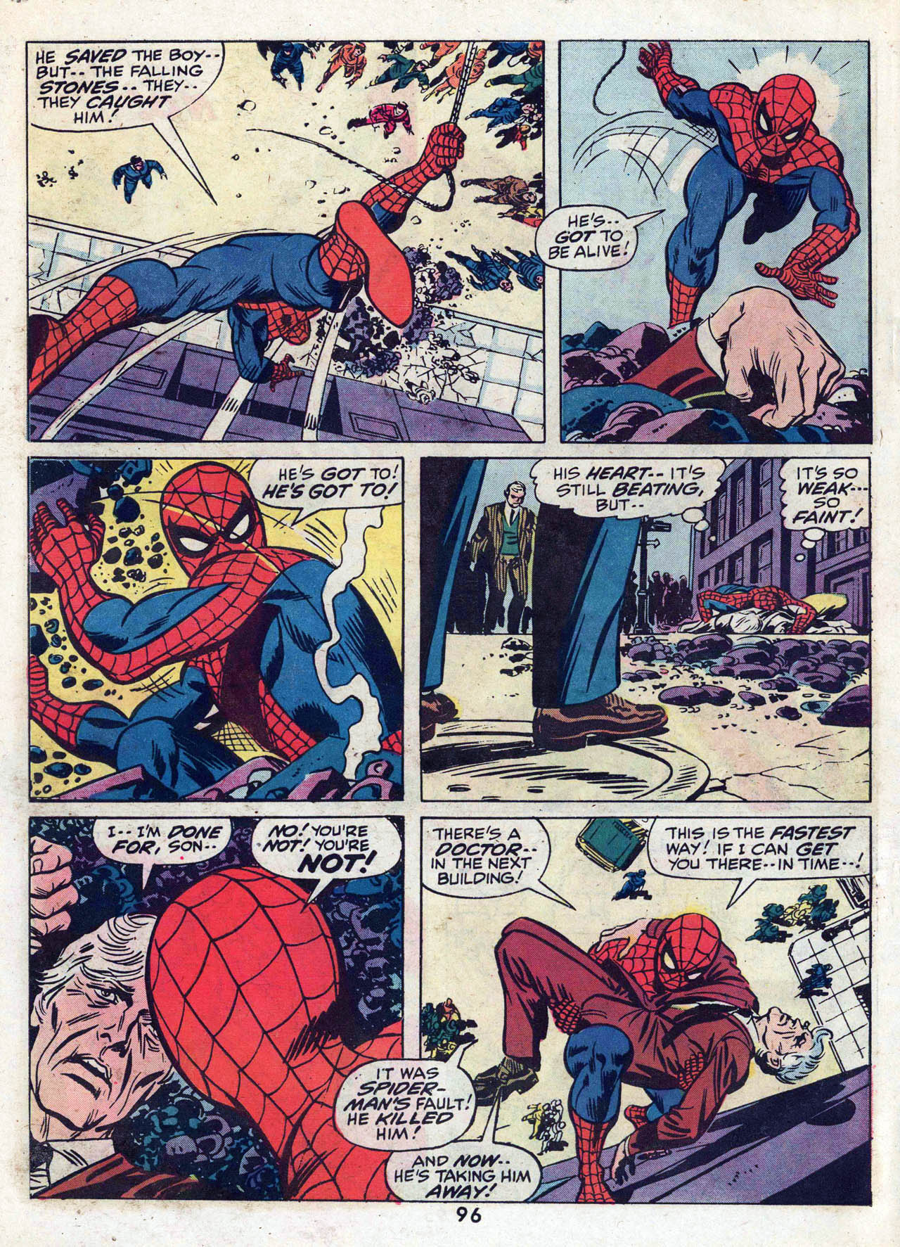 Read online Marvel Treasury Edition comic -  Issue #1 - 96