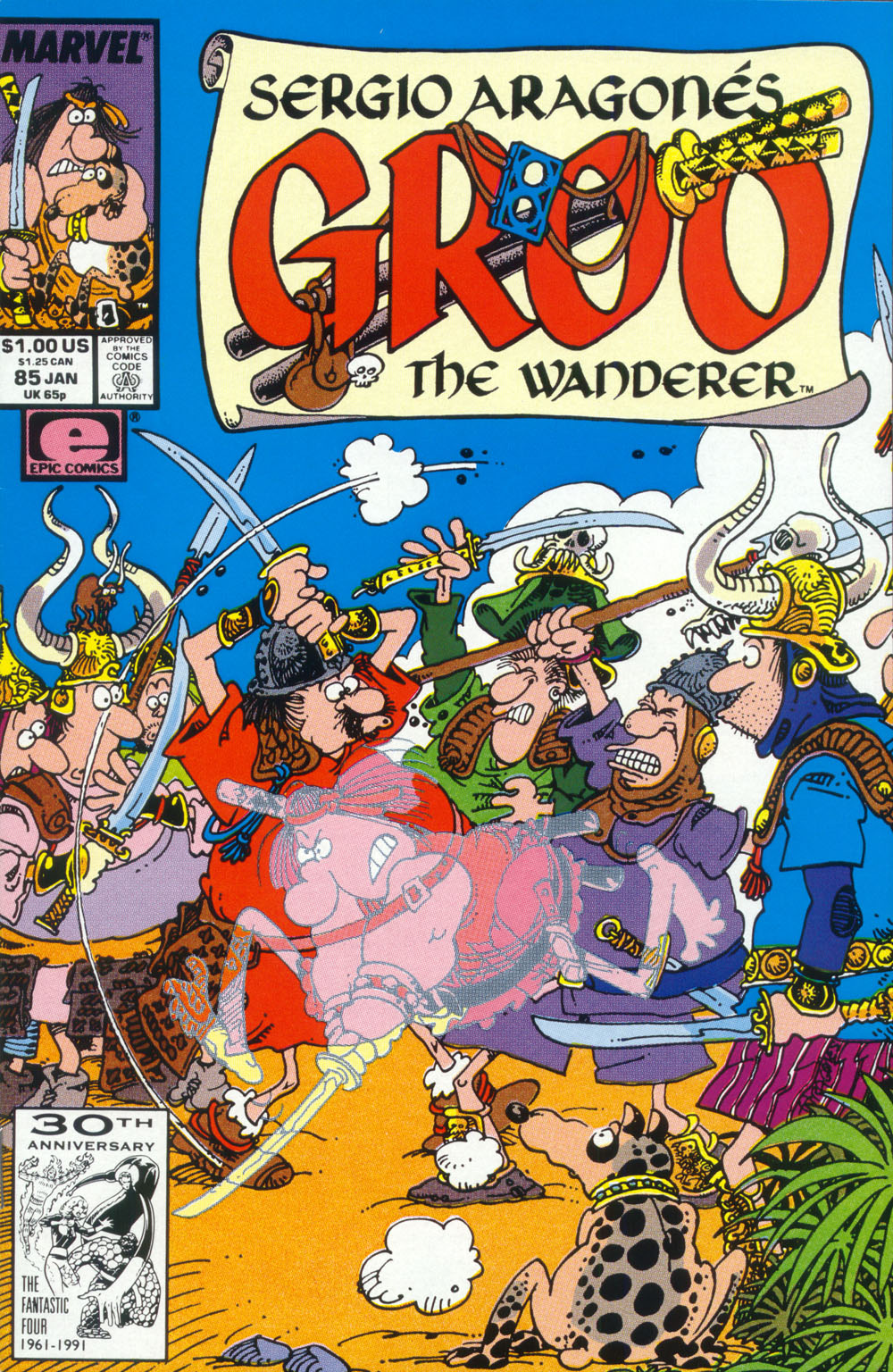 Read online Sergio Aragonés Groo the Wanderer comic -  Issue #85 - 1