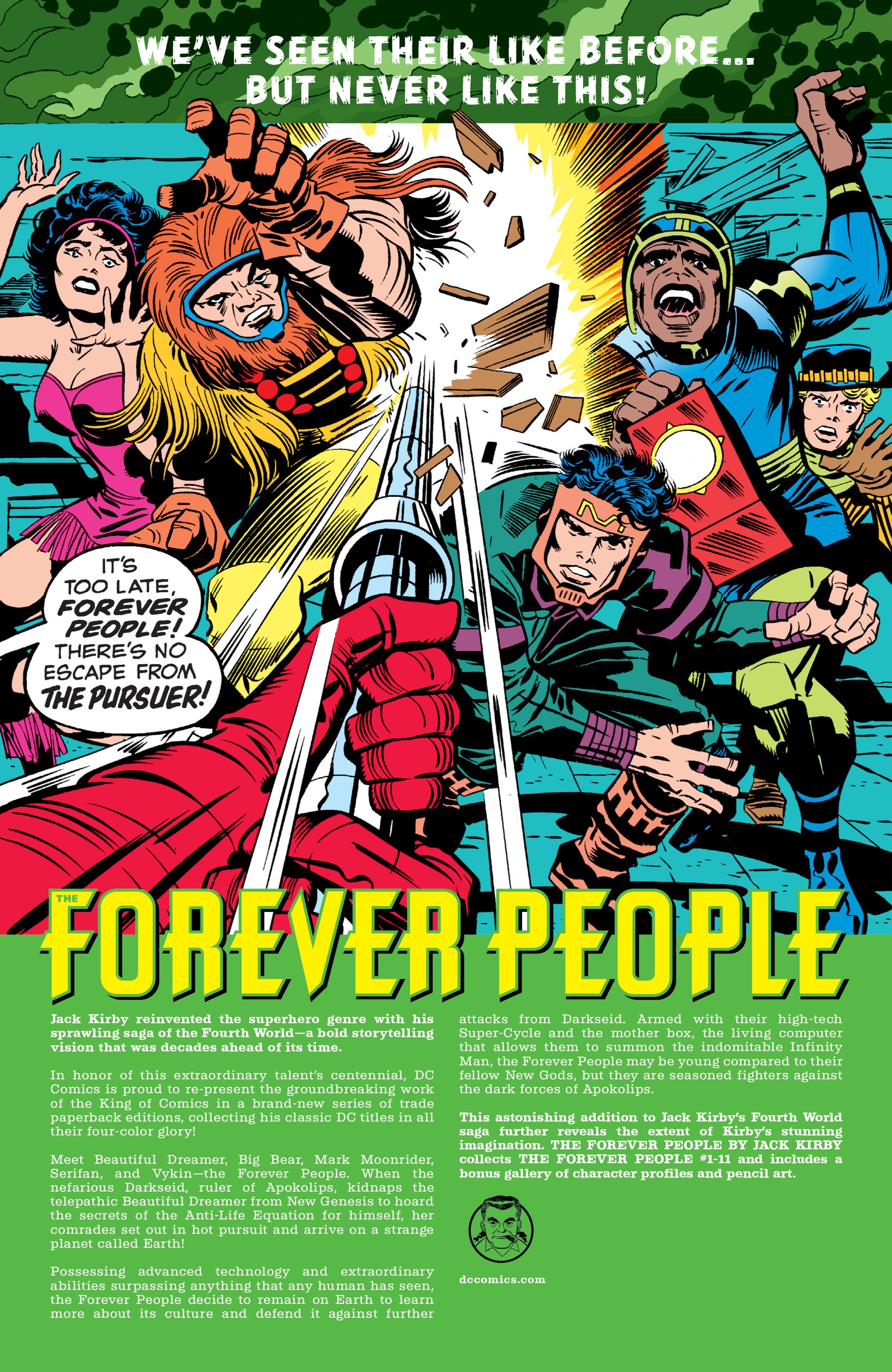 Read online The Forever People comic -  Issue # _TPB  by Jack Kirby (Part 3) - 98
