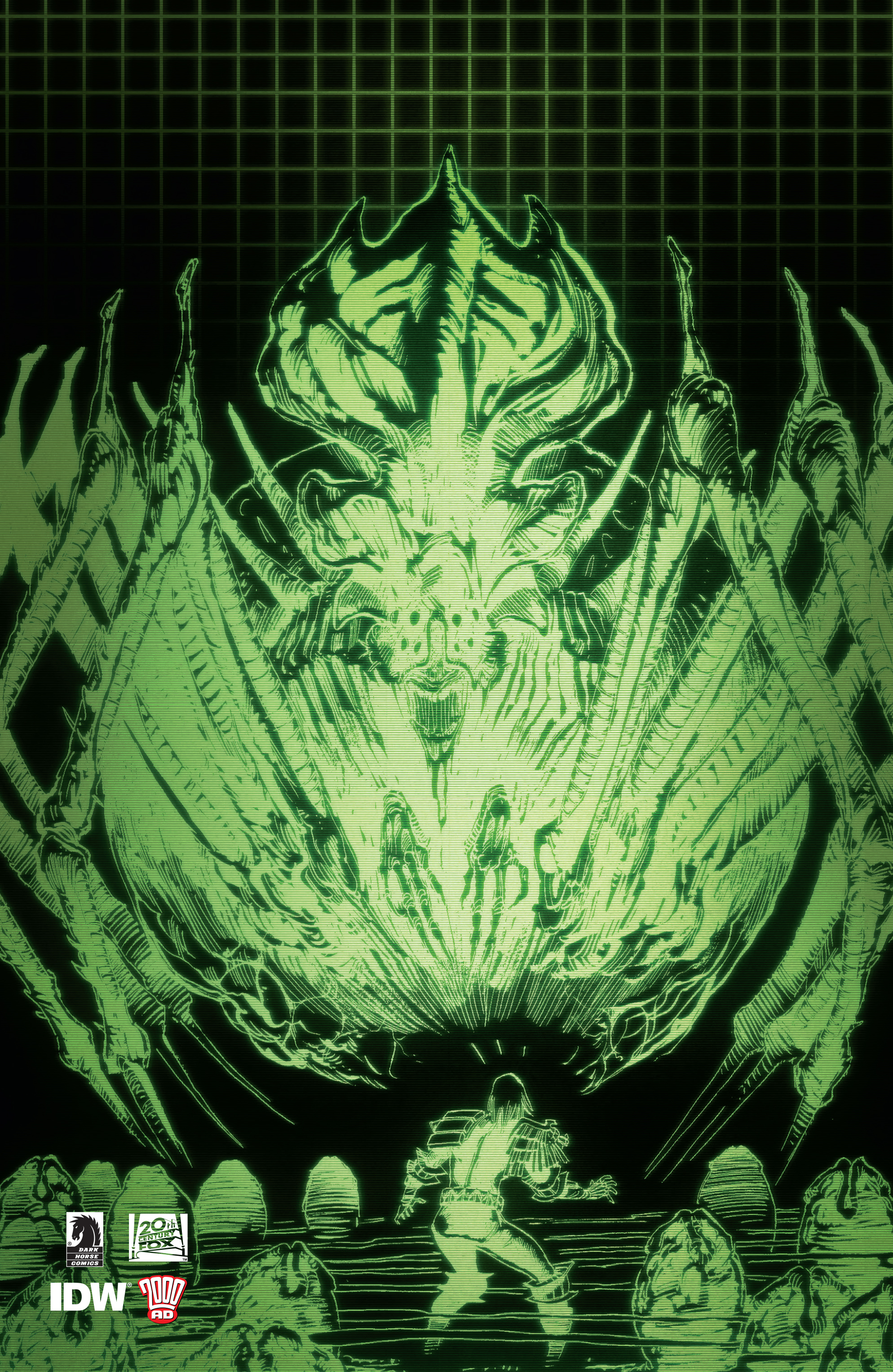 Read online Predator Vs. Judge Dredd Vs. Aliens comic -  Issue #4 - 25