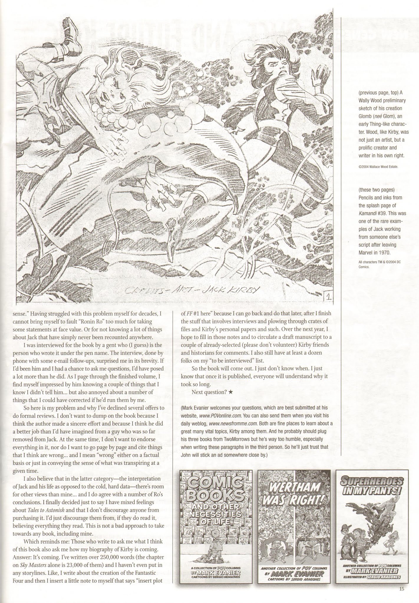 Read online The Jack Kirby Collector comic -  Issue #41 - 16