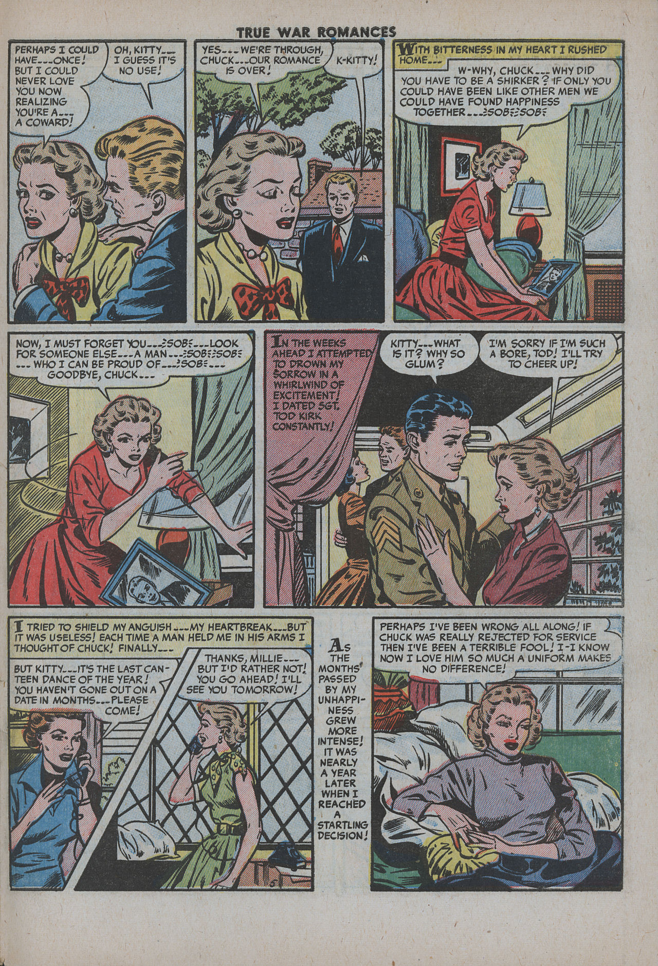 Read online True War Romances comic -  Issue #15 - 31