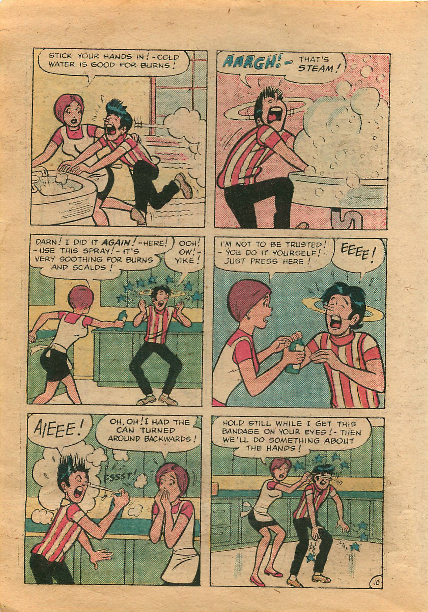 Read online Jughead Jones Comics Digest comic -  Issue #16 - 64