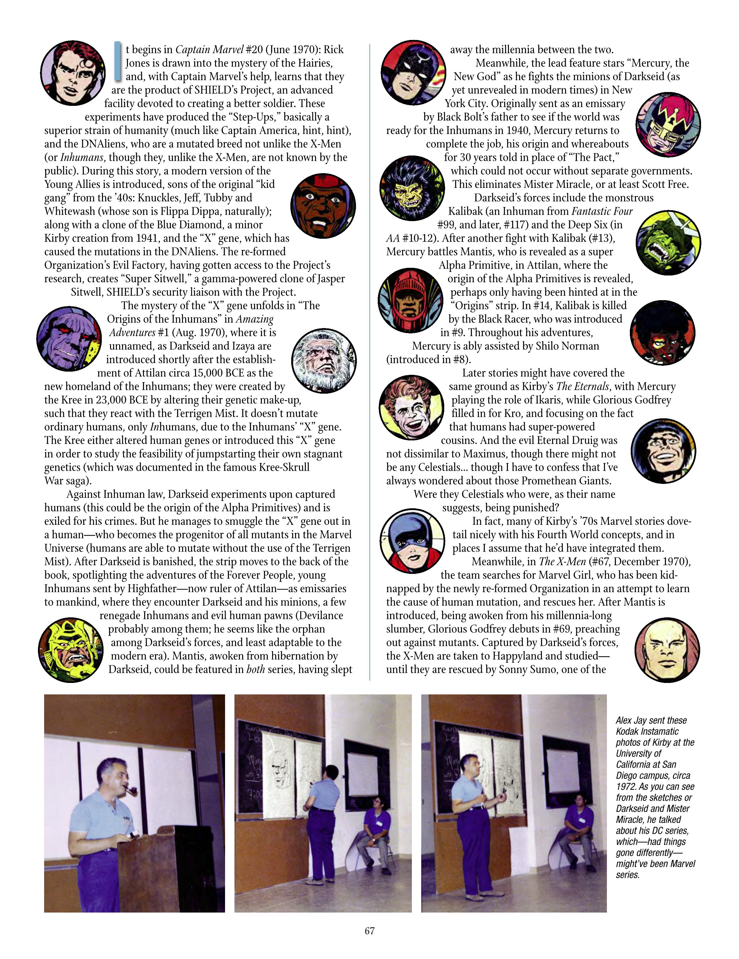 Read online The Jack Kirby Collector comic -  Issue #68 - 69