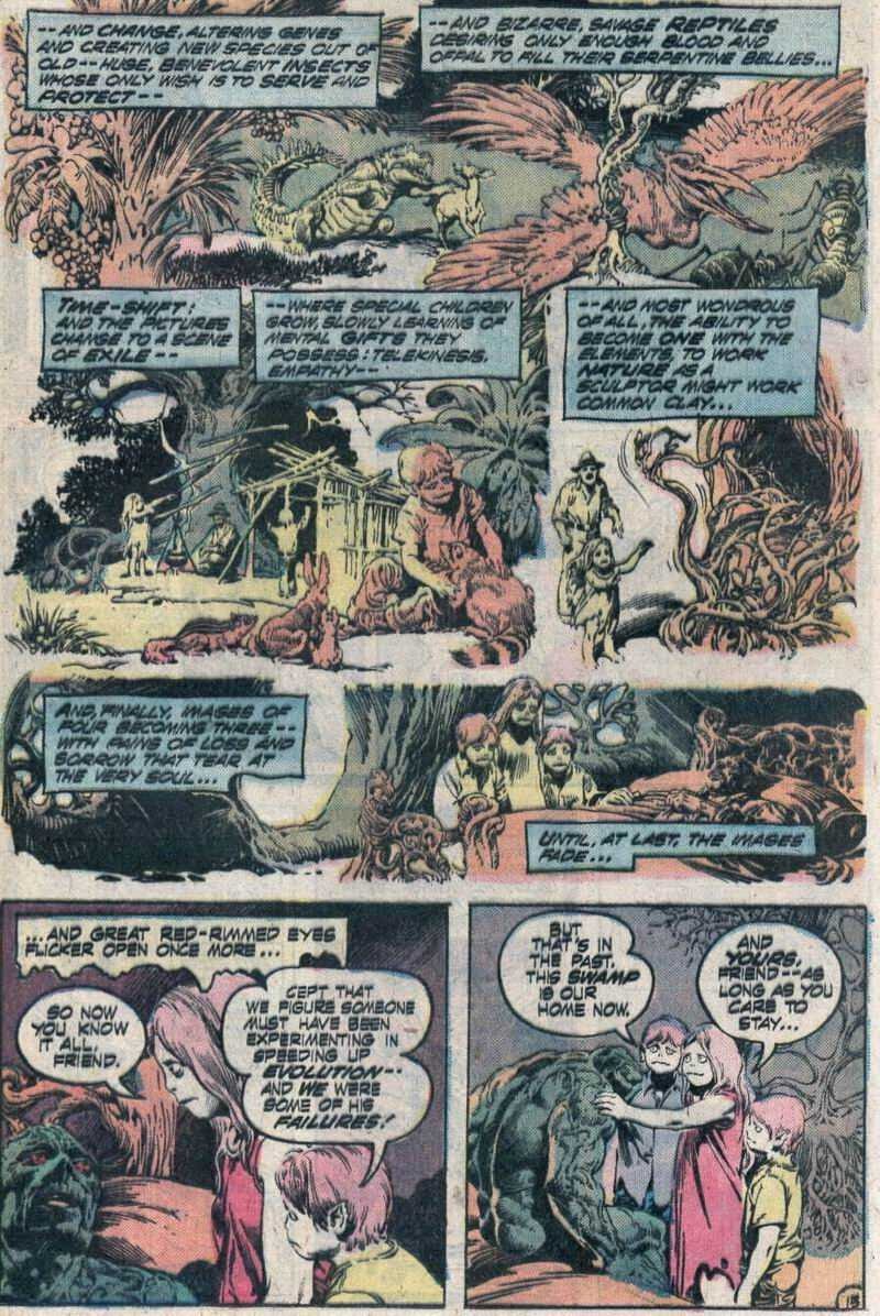 Read online Swamp Thing (1972) comic -  Issue #14 - 14
