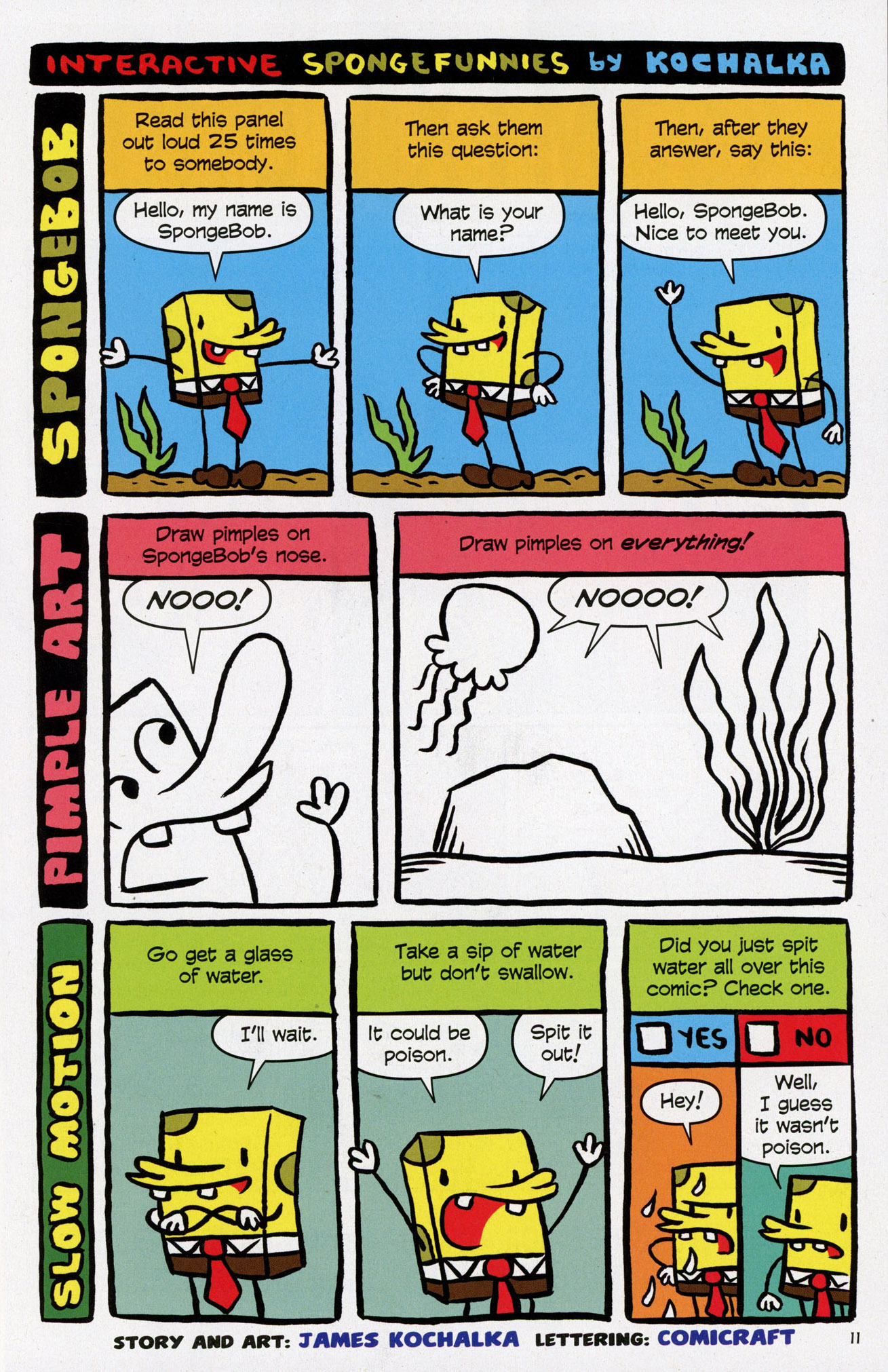 Read online SpongeBob Comics comic -  Issue #42 - 13