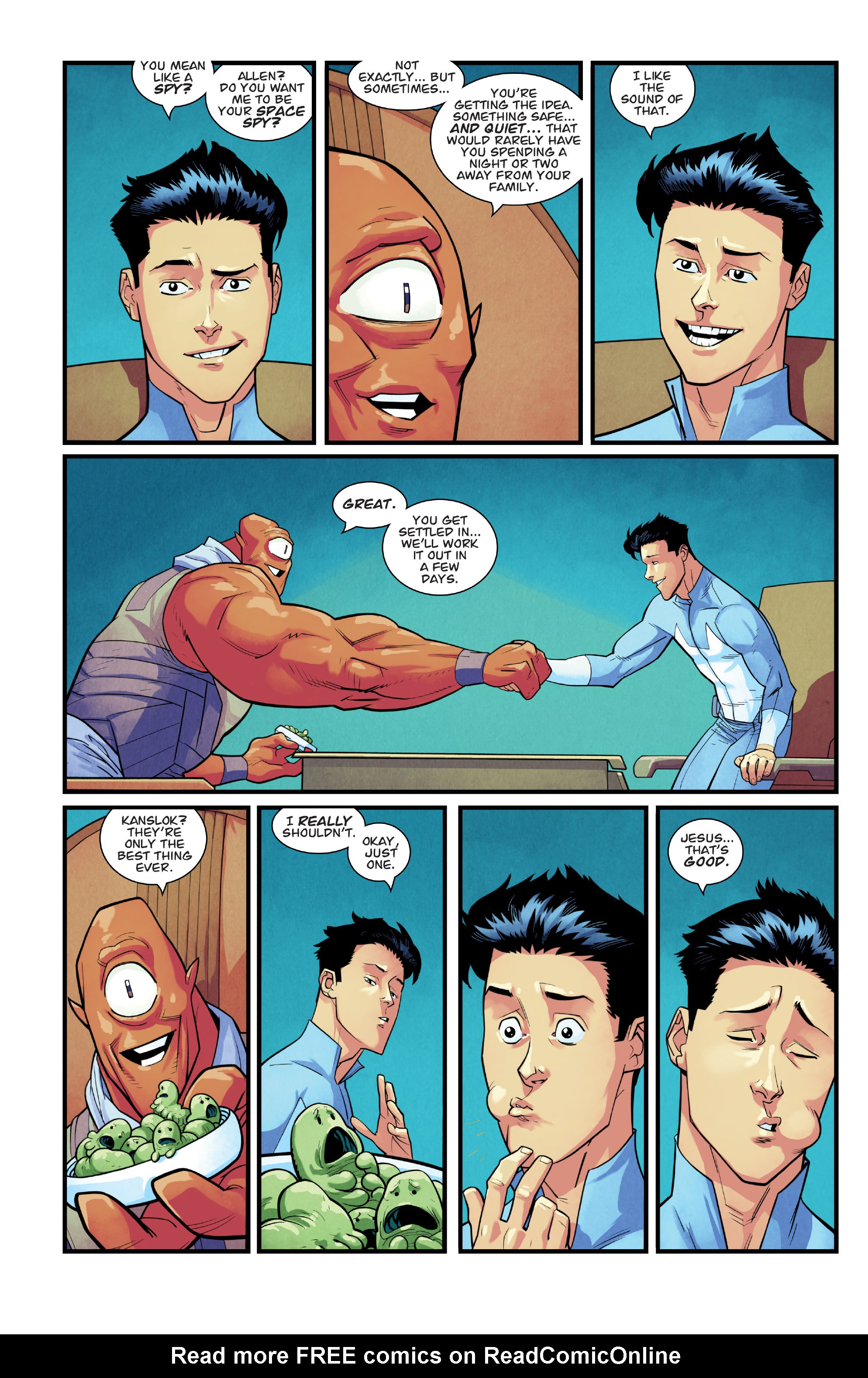 Read online Invincible comic -  Issue # _TPB 21 - Modern Family - 101
