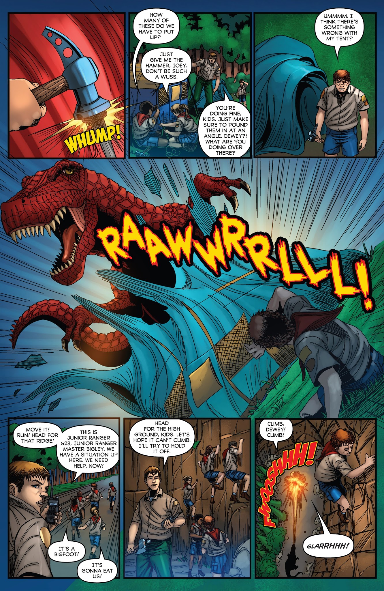 Read online Volcanosaurus comic -  Issue #1 - 9