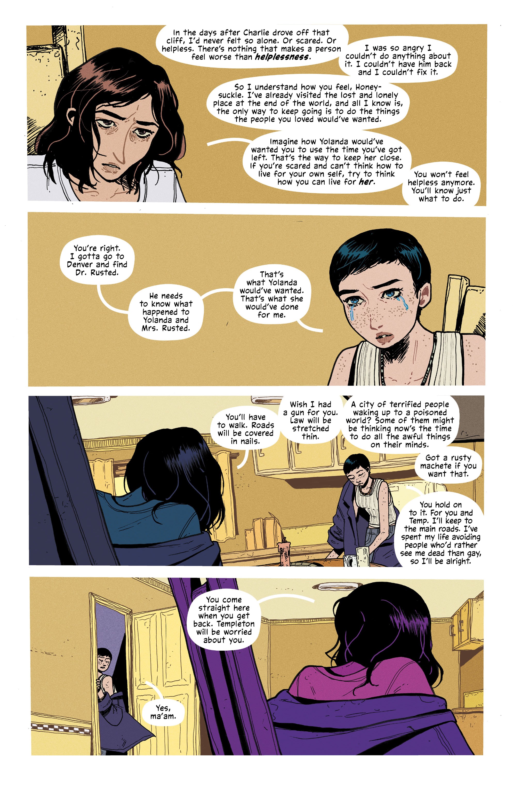 Read online Joe Hill's Rain comic -  Issue #2 - 8