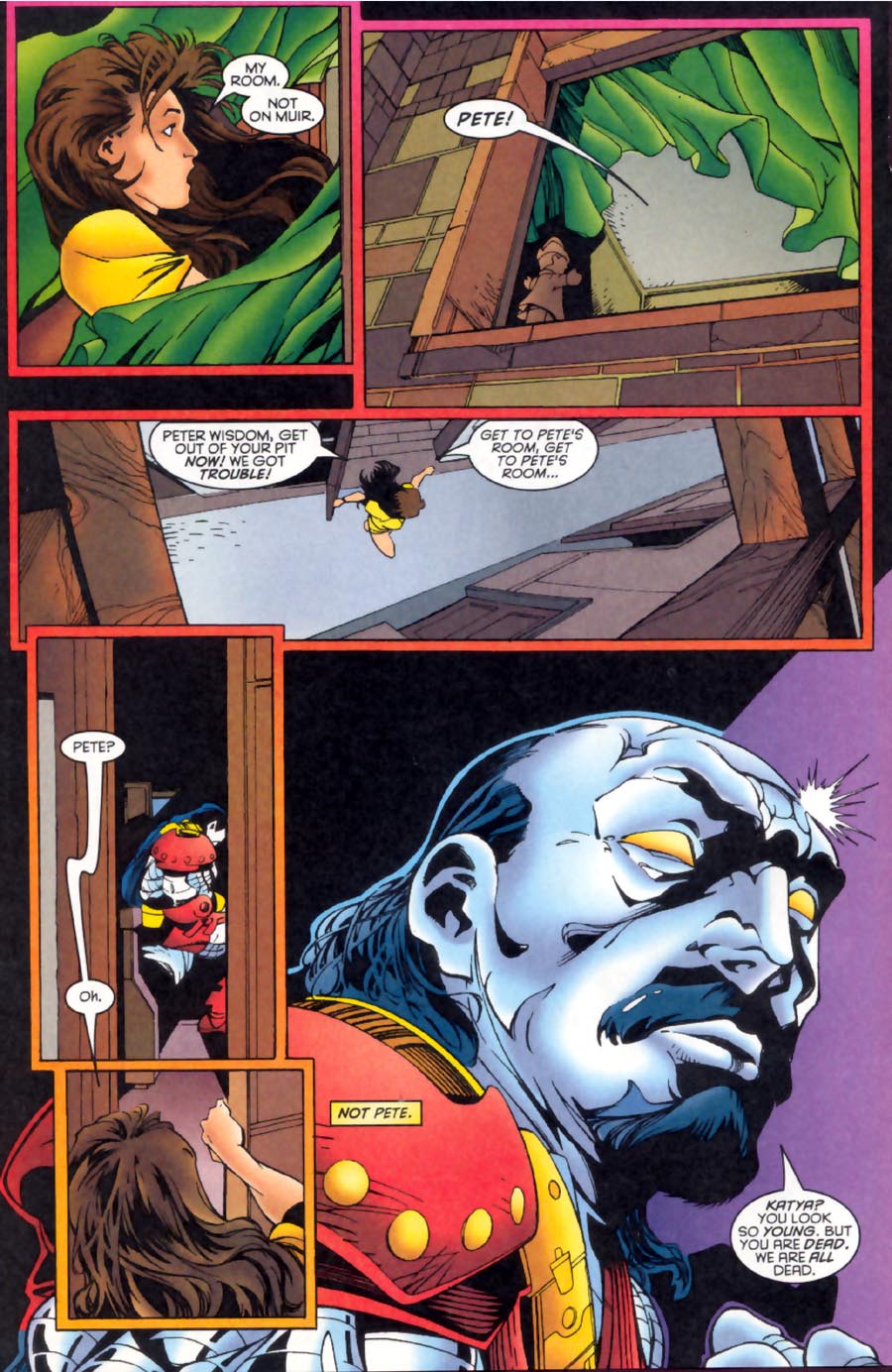 Read online Excalibur (1988) comic -  Issue #103 - 5