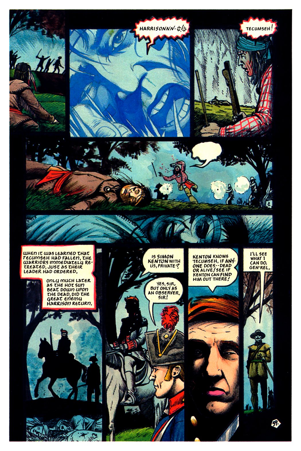 Read online Allen W. Eckert's Tecumseh! comic -  Issue # Full - 63