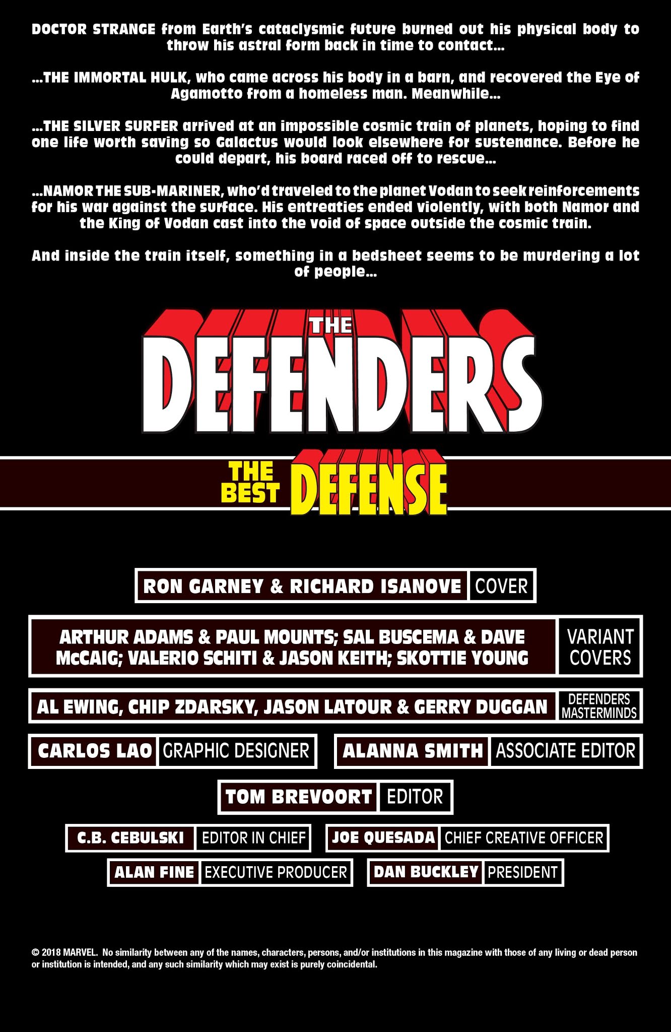 Read online Defenders: The Best Defense comic -  Issue # Full - 3