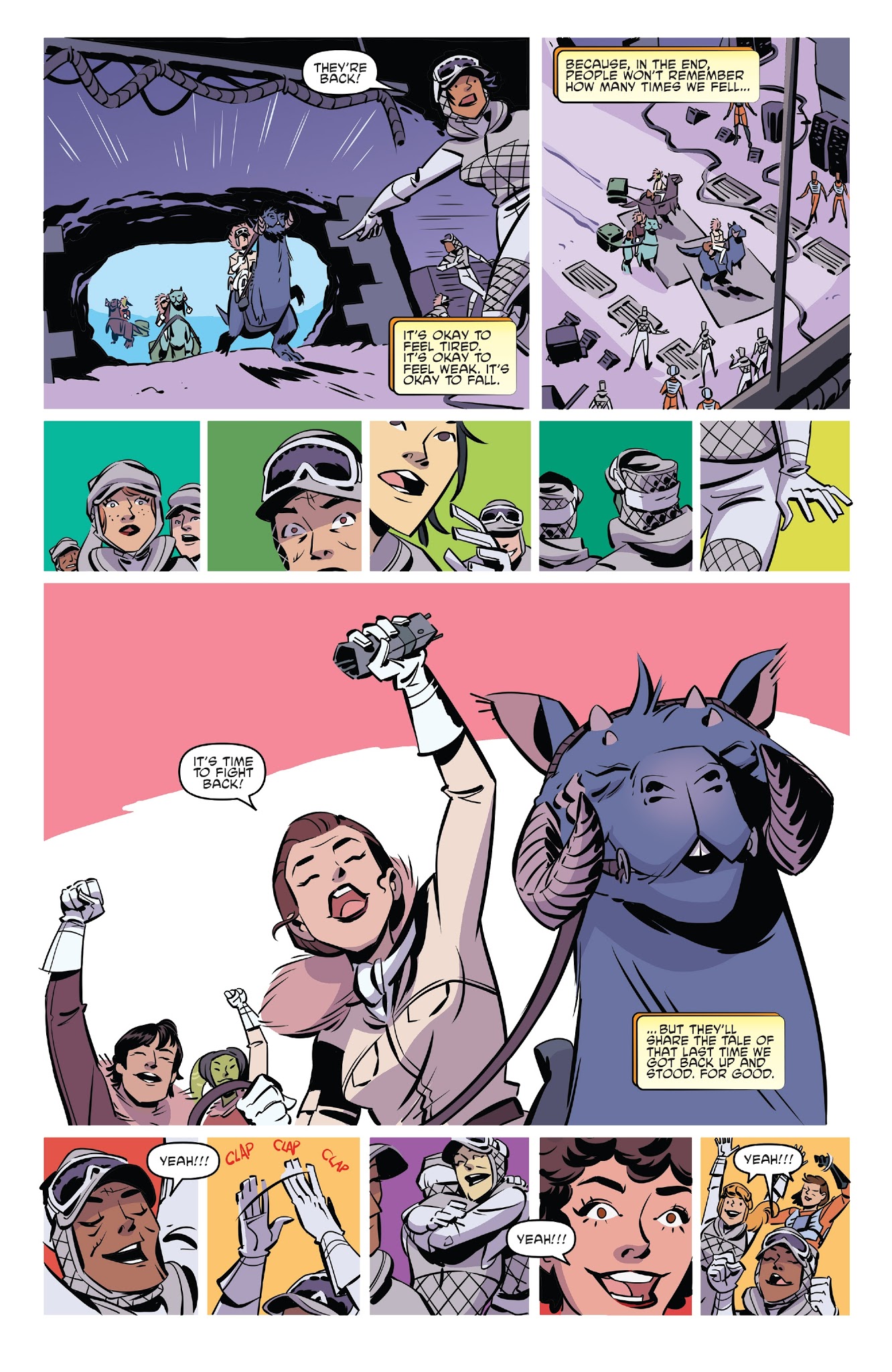 Read online Star Wars Forces of Destiny-Leia comic -  Issue # Full - 21