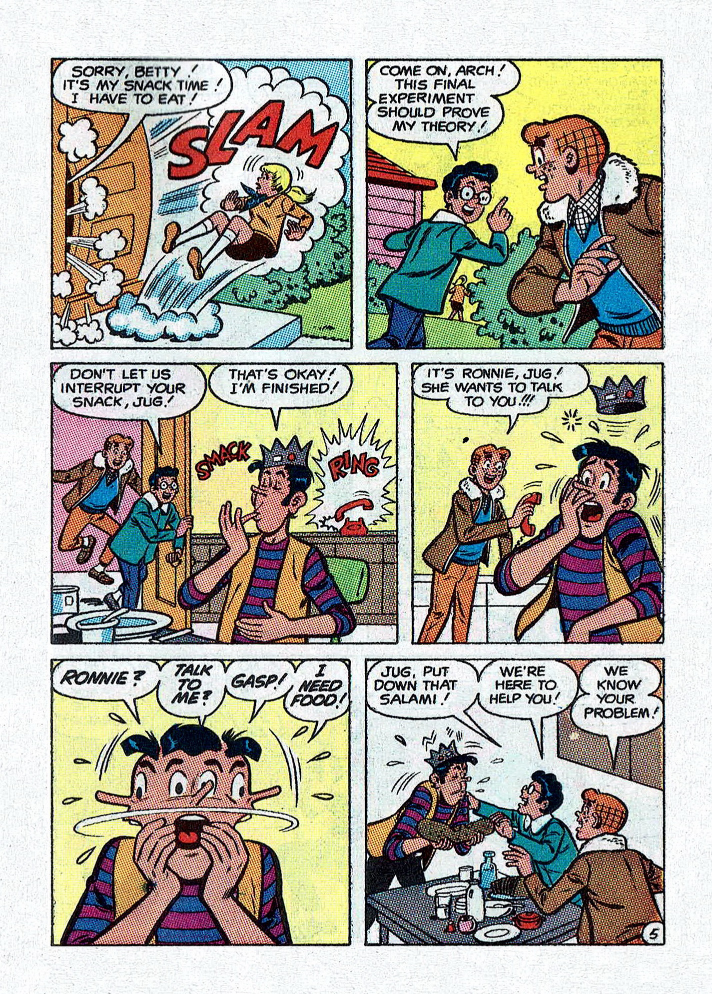 Read online Jughead Jones Comics Digest comic -  Issue #75 - 47