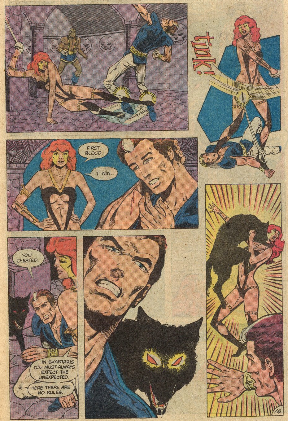 Read online Warlord (1976) comic -  Issue #68 - 16