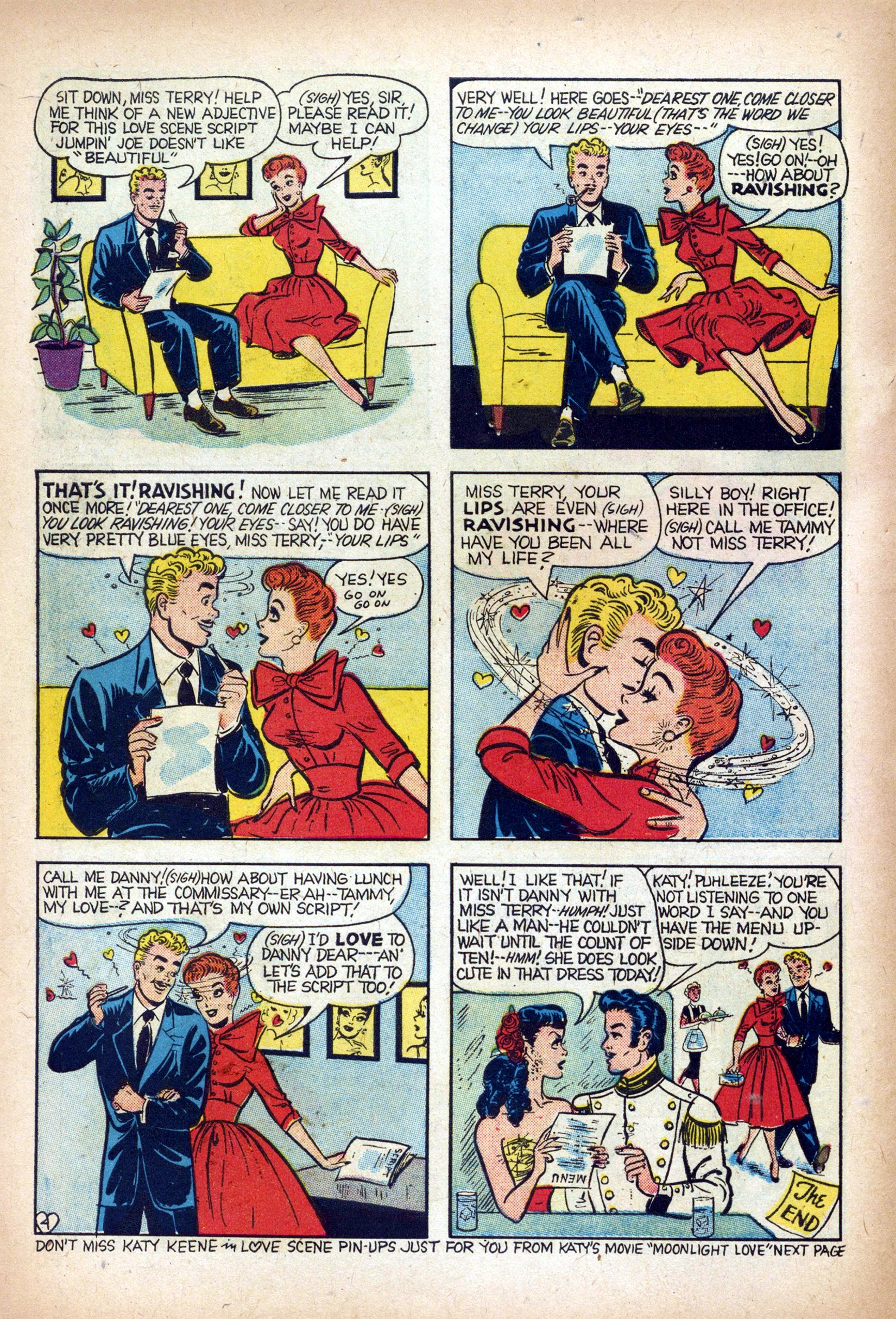 Read online Katy Keene (1949) comic -  Issue #41 - 6