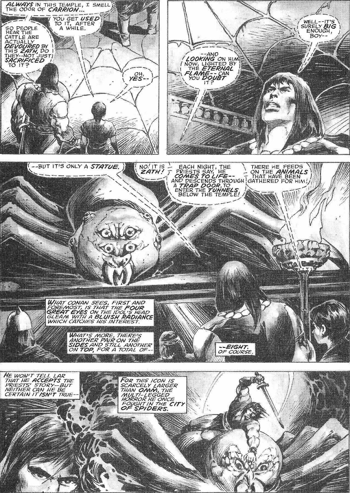The Savage Sword Of Conan issue 208 - Page 23