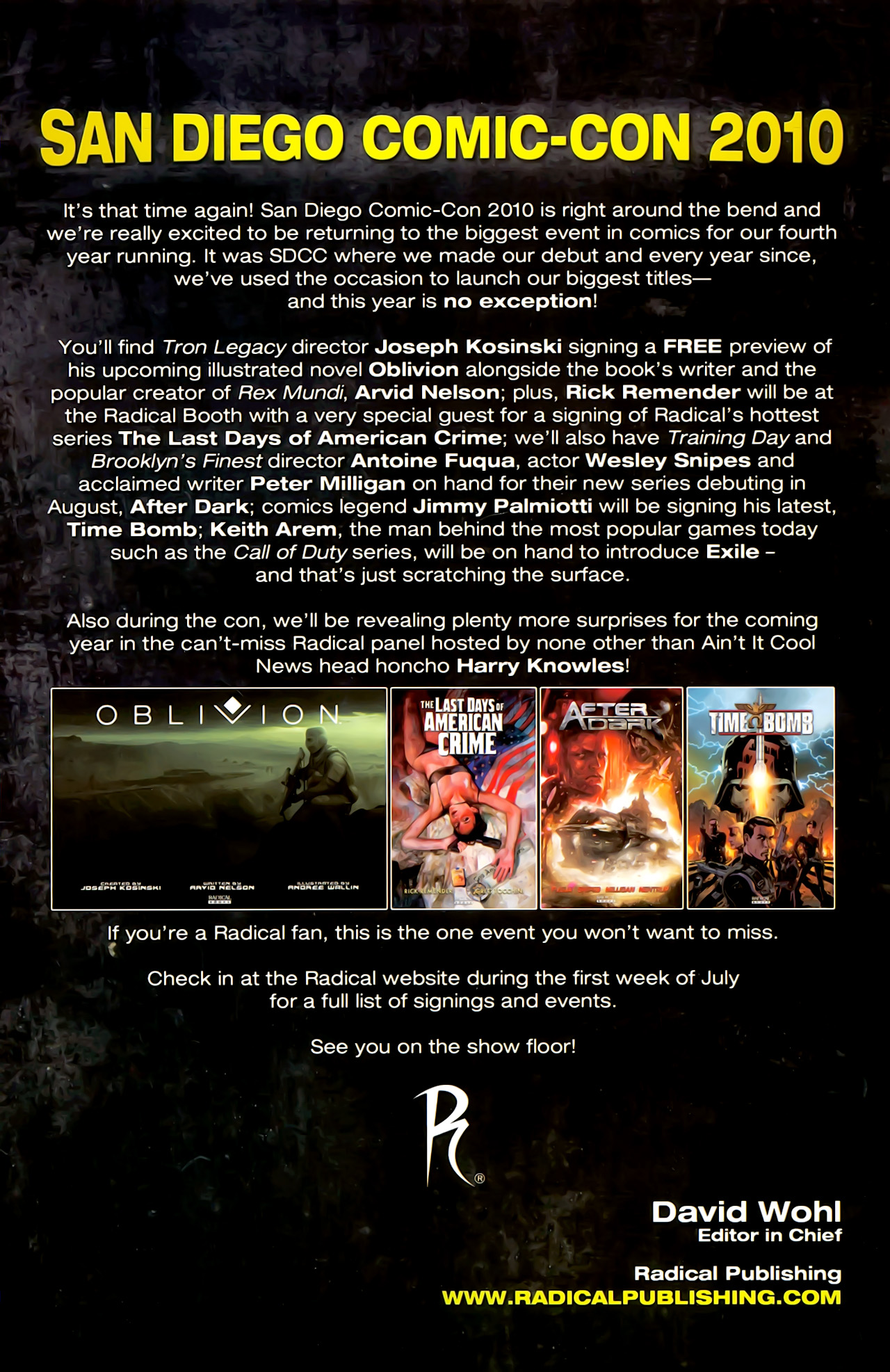 Read online After Dark comic -  Issue #0 - 30