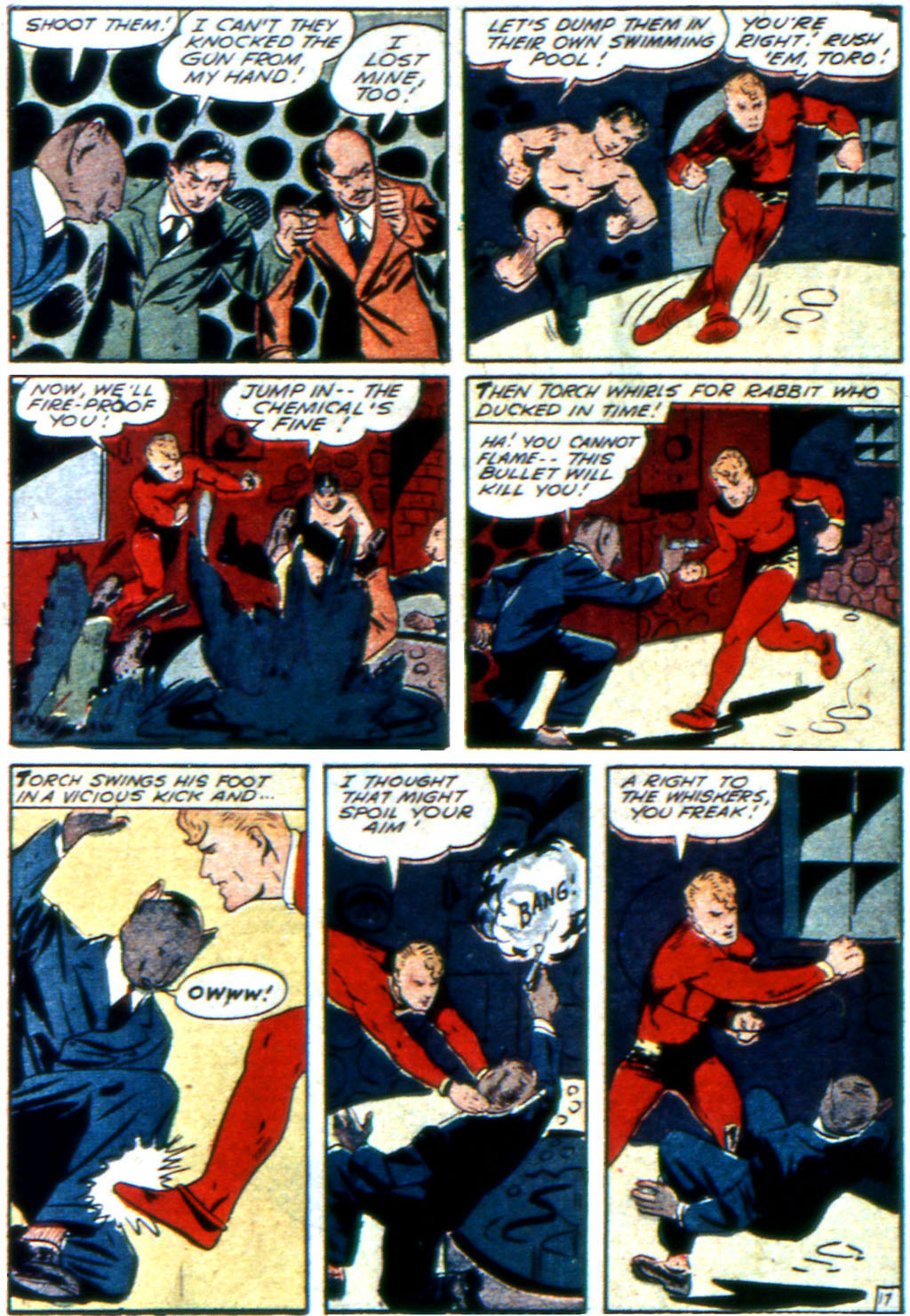 Read online The Human Torch (1940) comic -  Issue #12 - 38