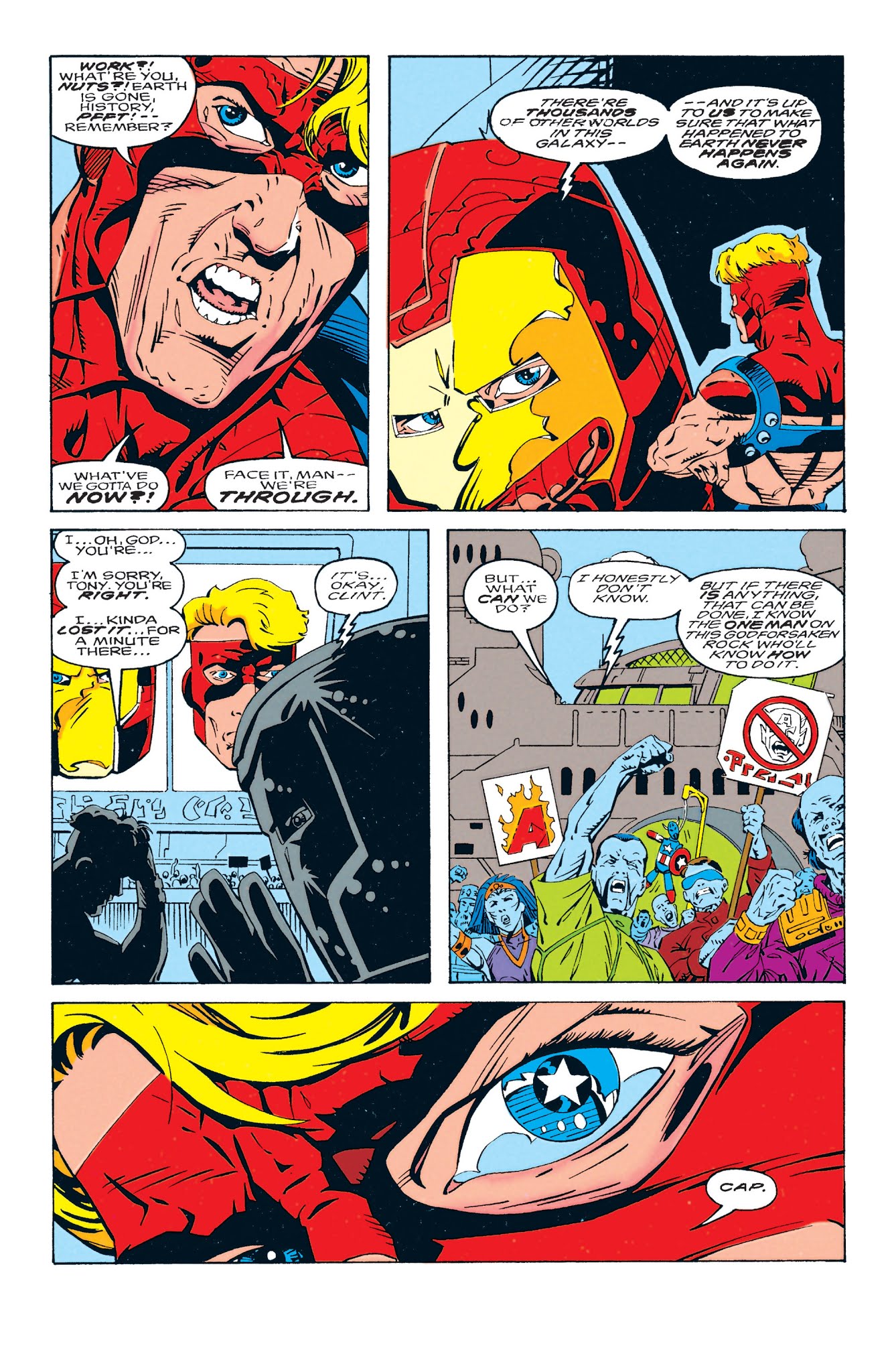 Read online Avengers: Galactic Storm comic -  Issue # TPB 2 (Part 3) - 24