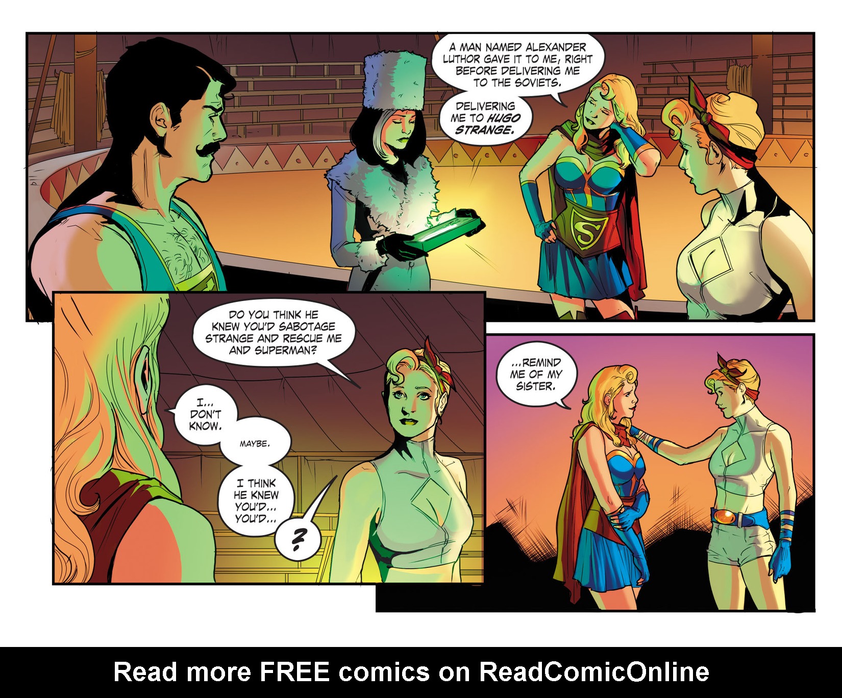 Read online DC Comics: Bombshells comic -  Issue #88 - 15