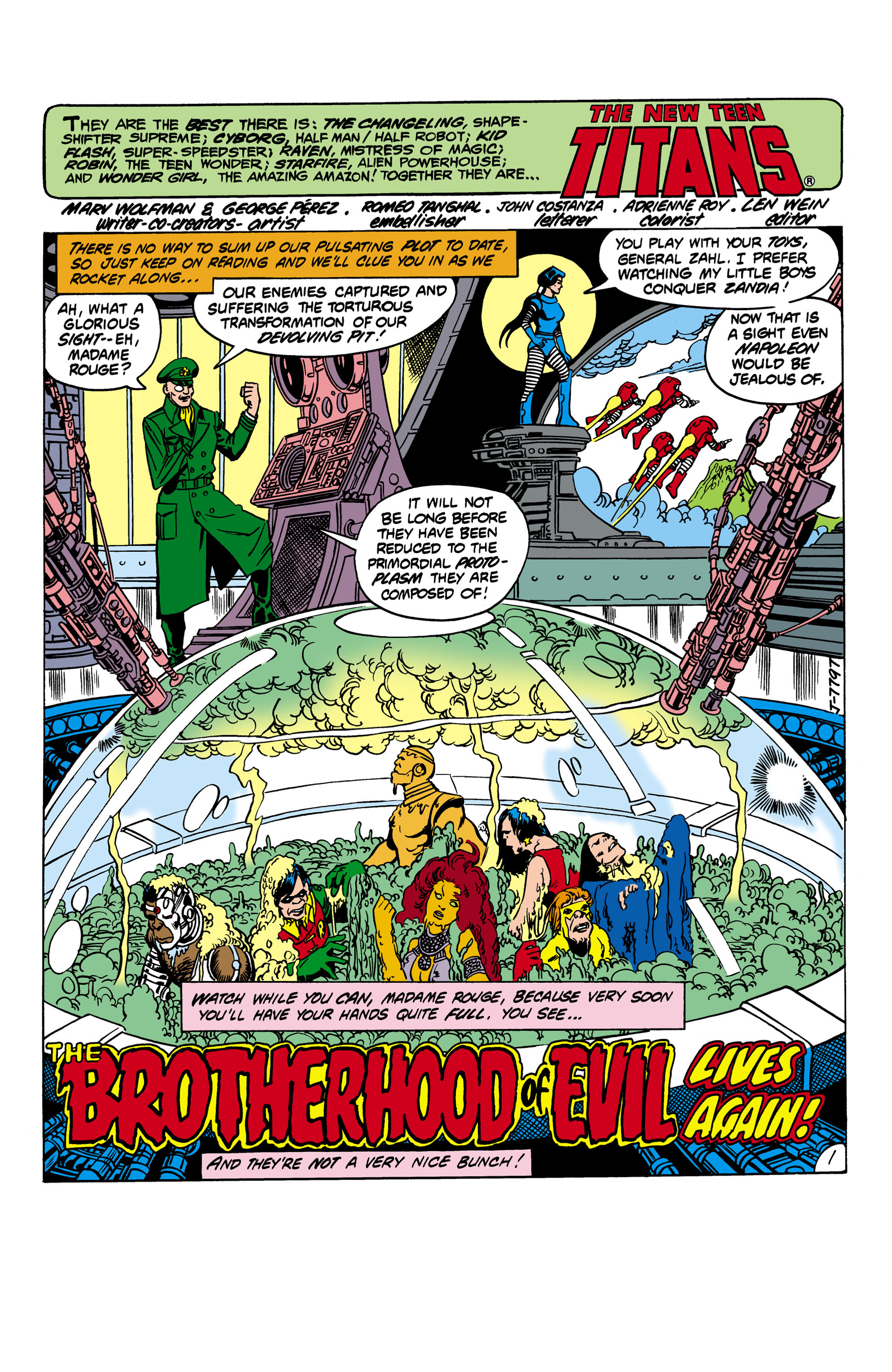 Read online The New Teen Titans (1980) comic -  Issue #15 - 2