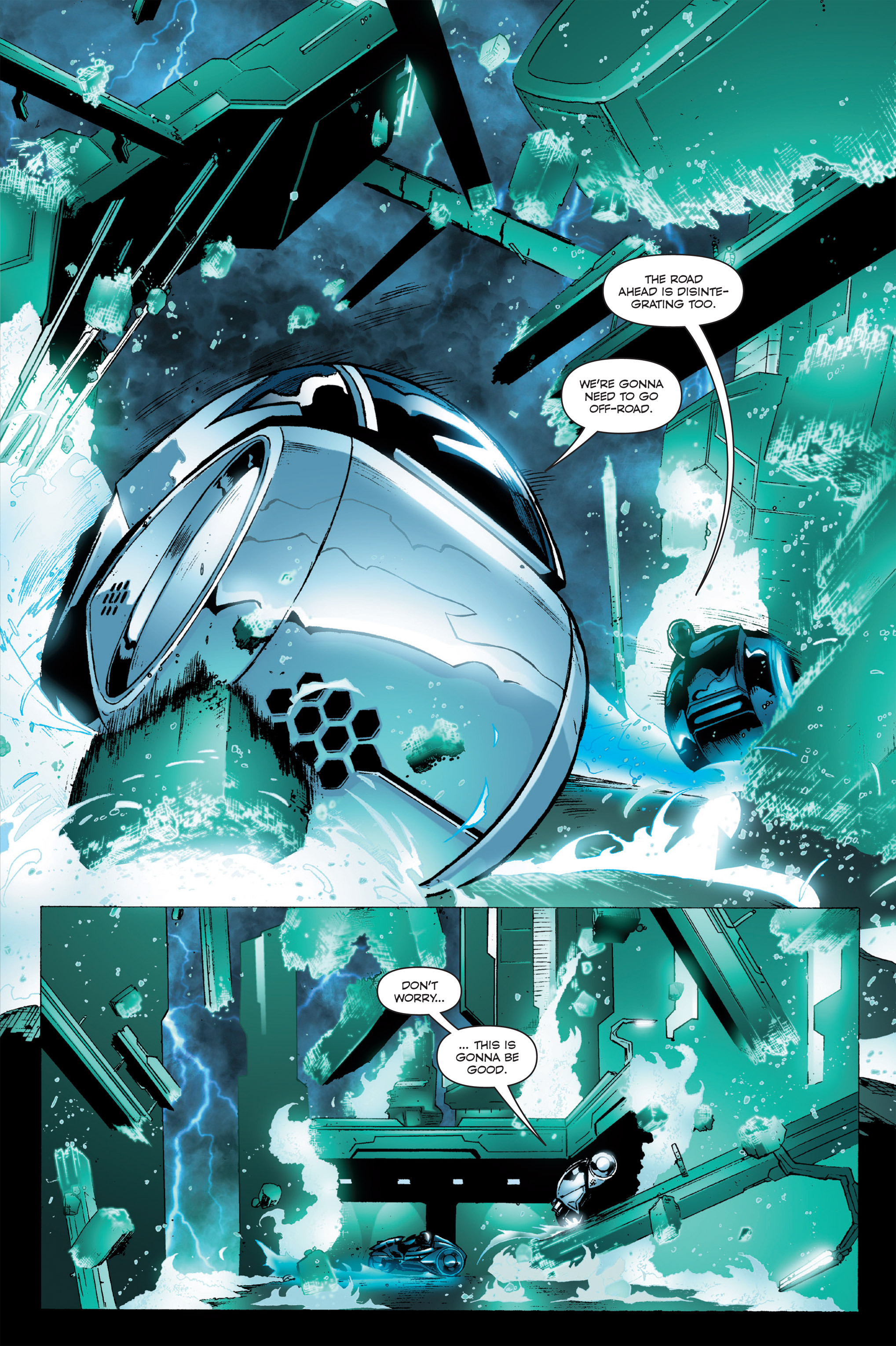 Read online TRON: Betrayal comic -  Issue # TPB - 16