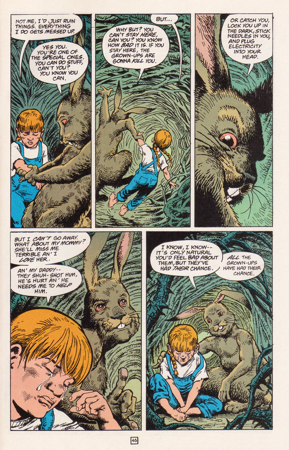 Read online Animal Man (1988) comic -  Issue # _Annual 1 - 48