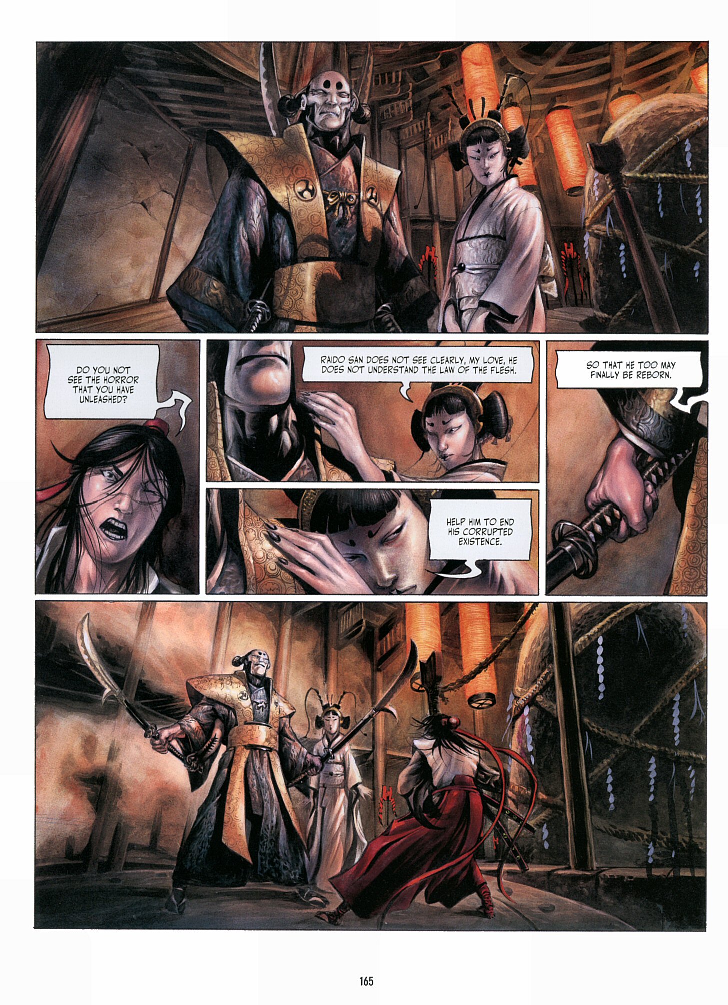 Read online Legend of the Scarlet Blades comic -  Issue # TPB - 166