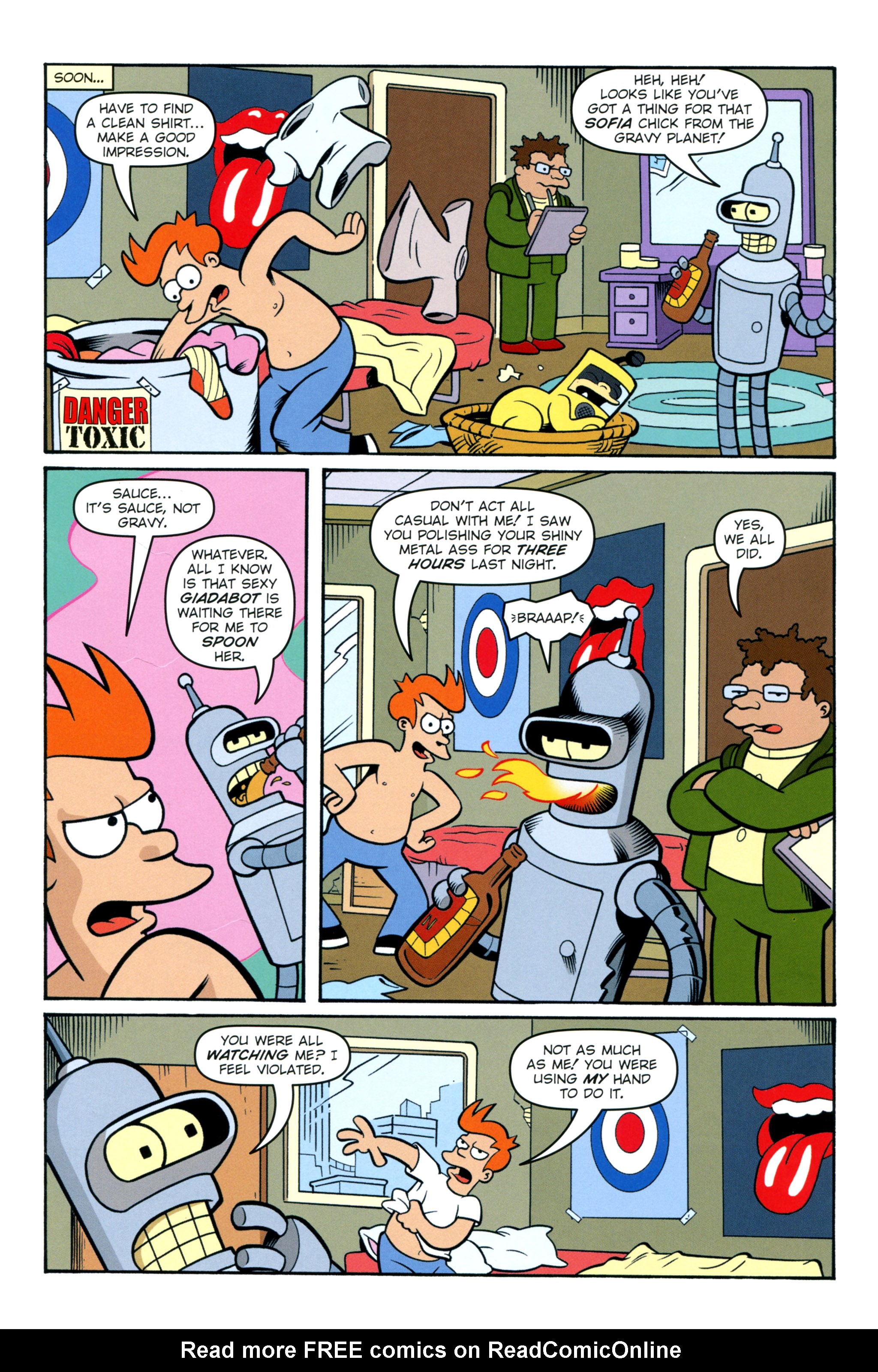 Read online Futurama Comics comic -  Issue #71 - 3