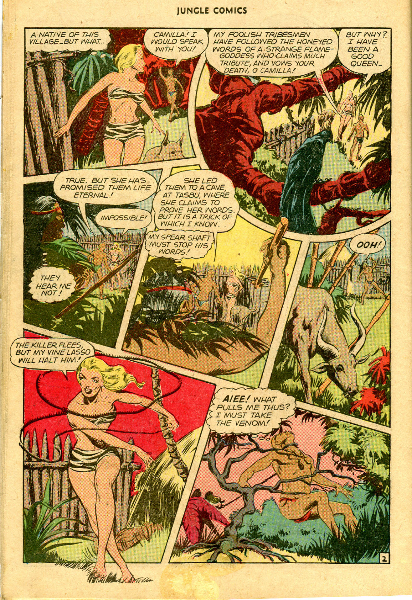 Read online Jungle Comics comic -  Issue #84 - 45