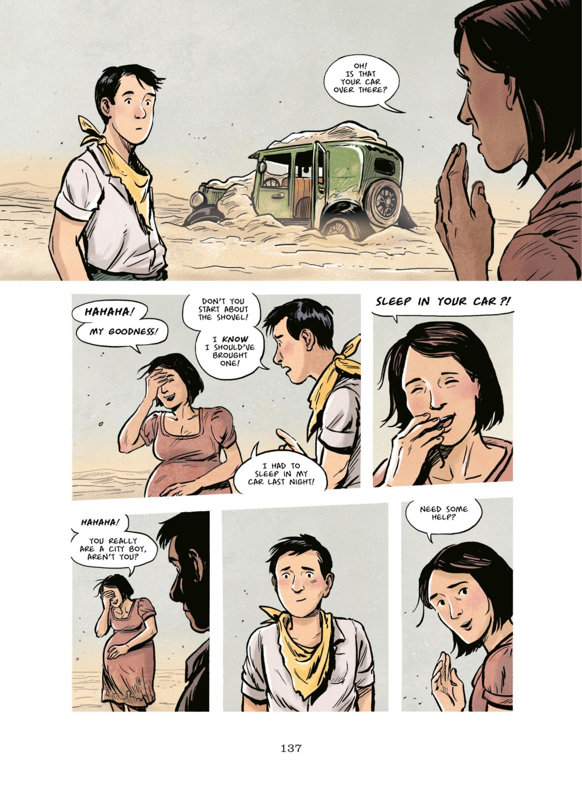 Read online Days of Sand comic -  Issue # TPB 1 - 129