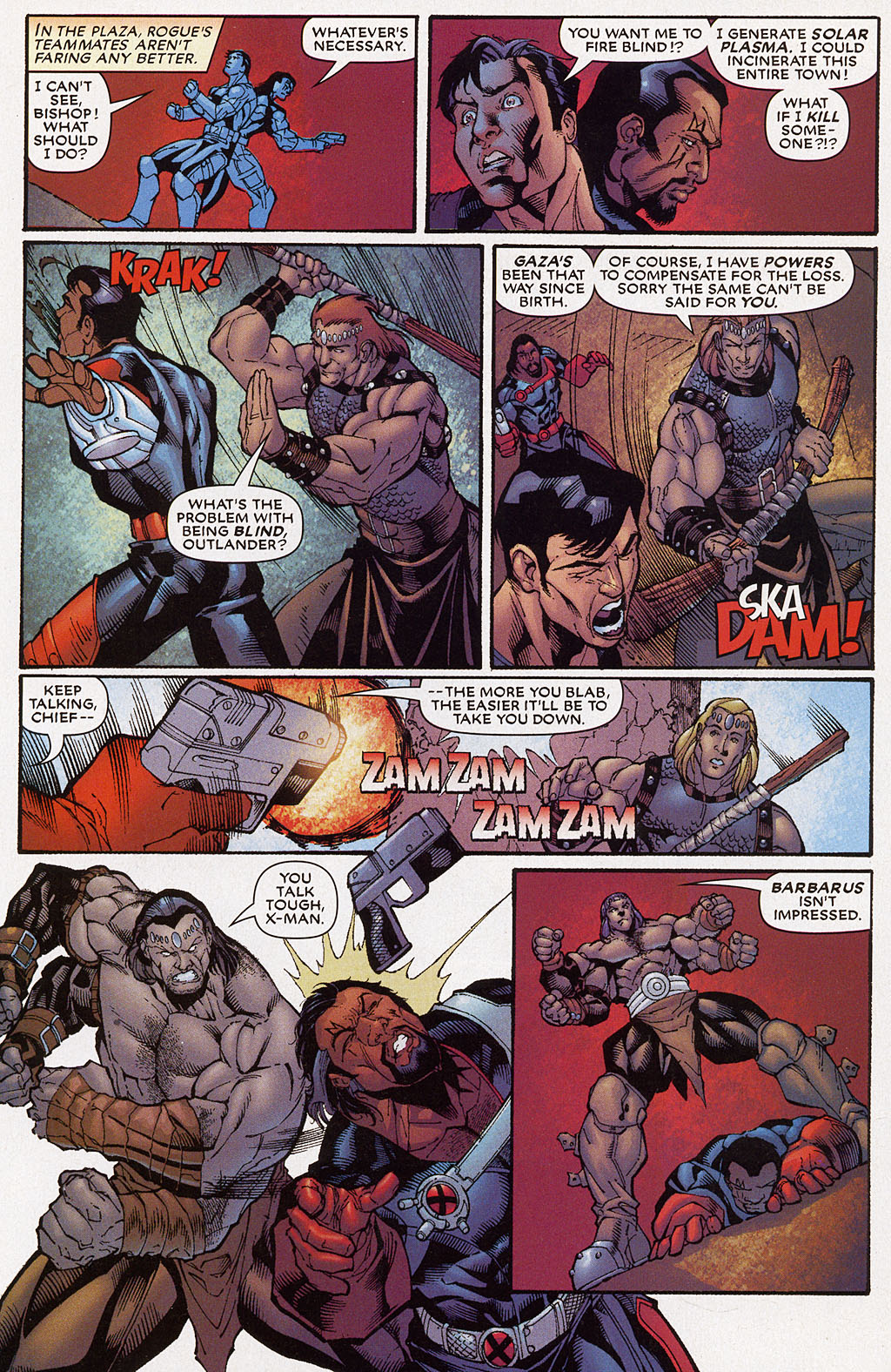 Read online X-Treme X-Men: Savage Land comic -  Issue #4 - 8