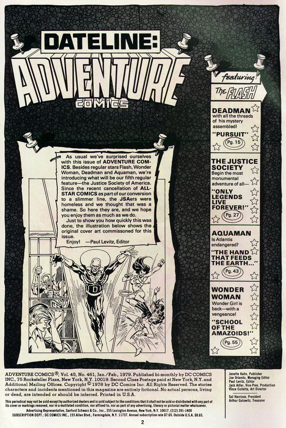 Read online Adventure Comics (1938) comic -  Issue #461 - 2