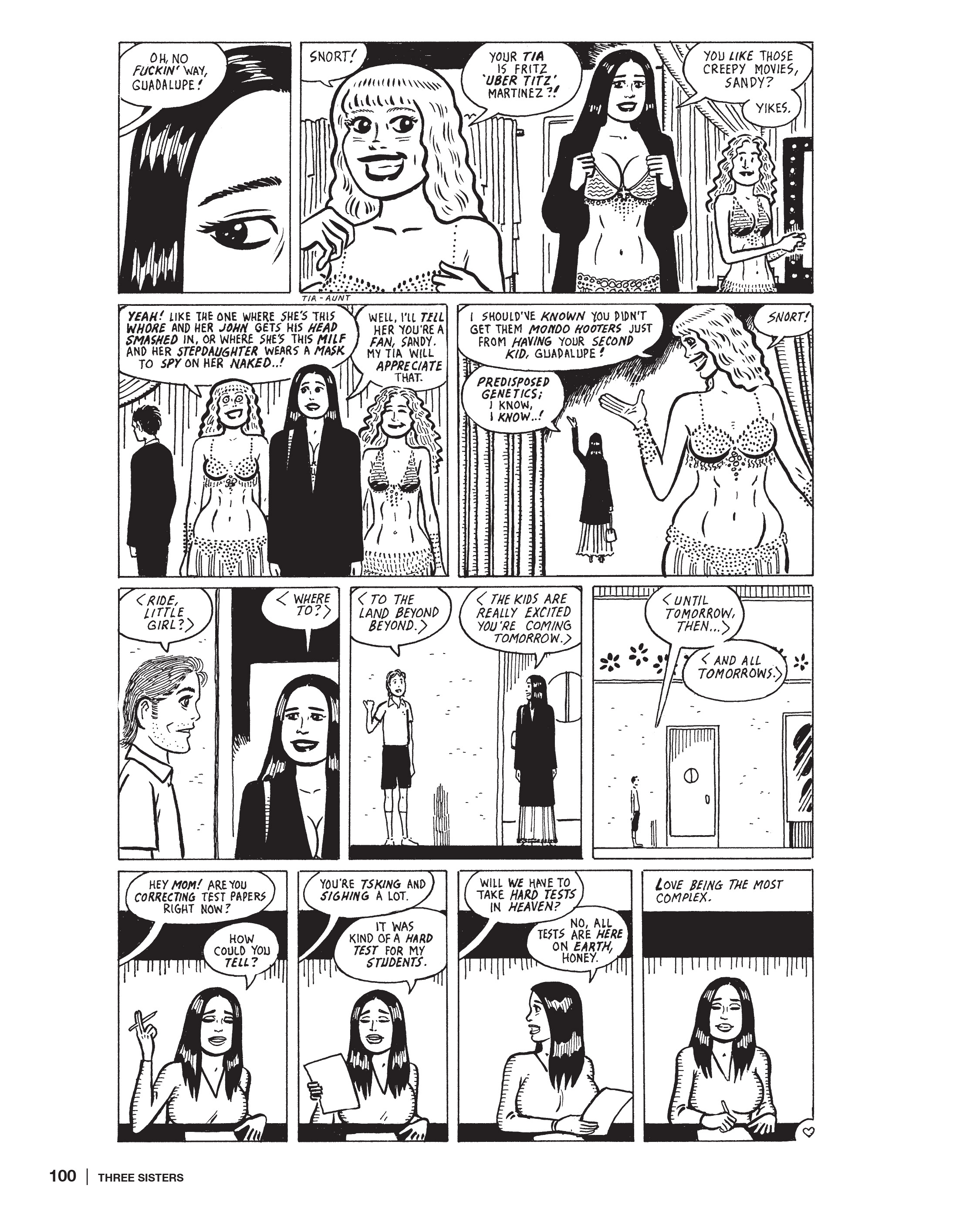 Read online Three Sisters: The Love and Rockets Library comic -  Issue # TPB (Part 1) - 100