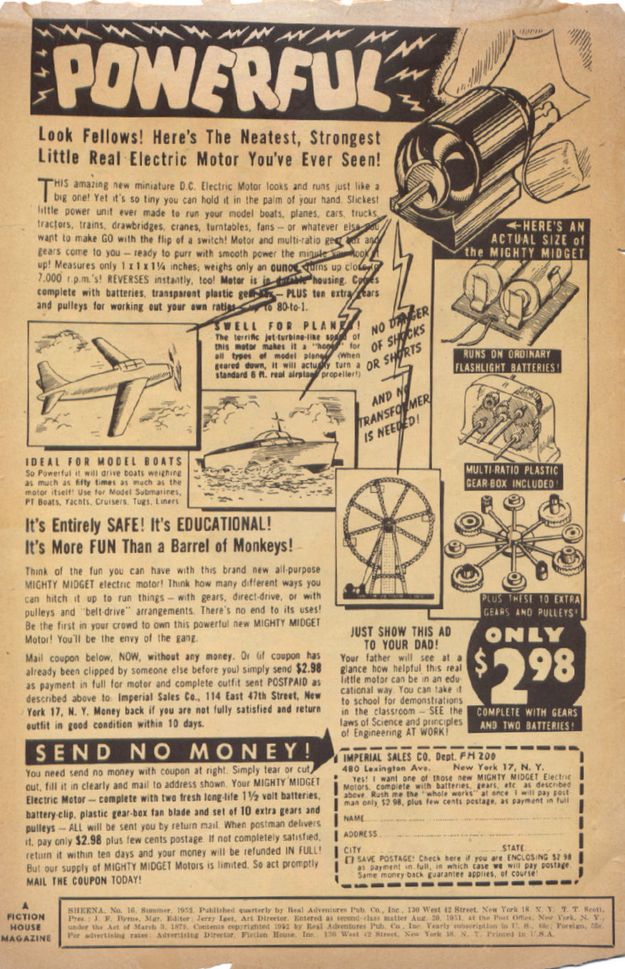 Read online Sheena, Queen of the Jungle (1942) comic -  Issue #16 - 2