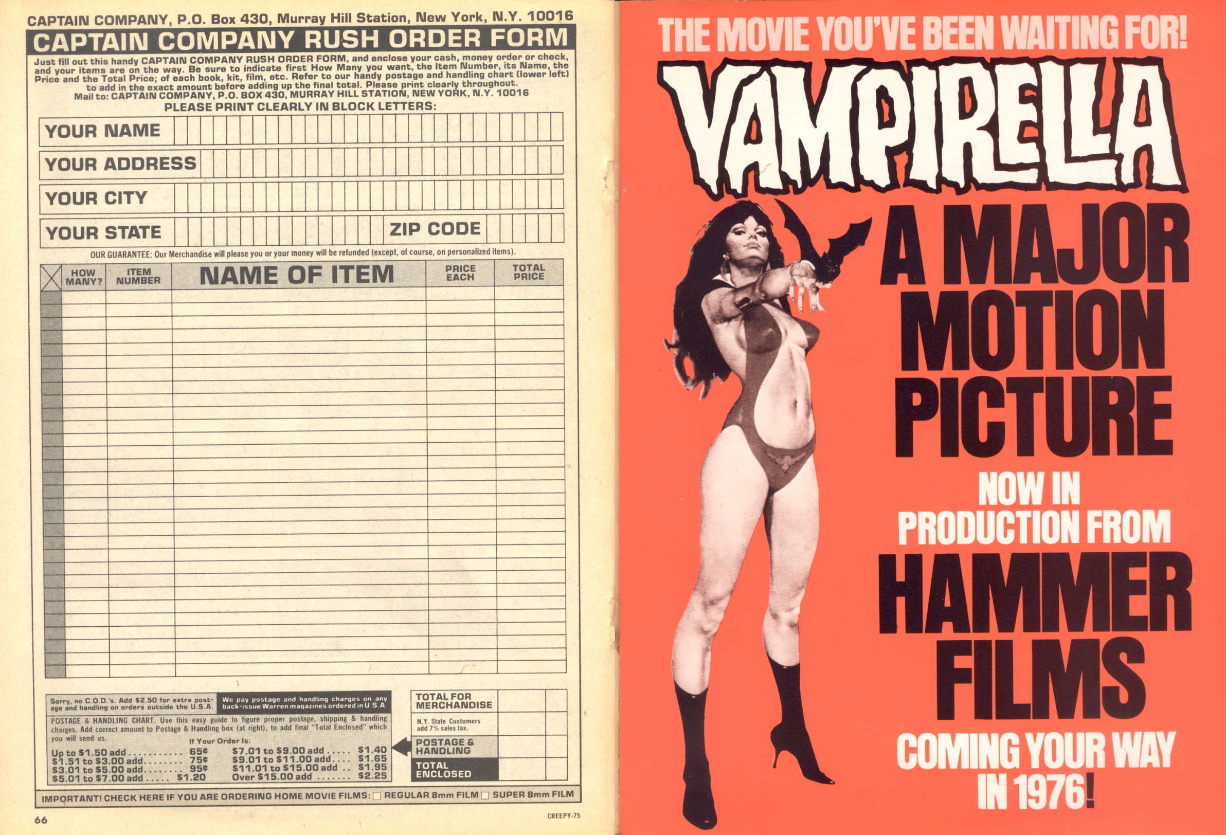 Read online Creepy (1964) comic -  Issue #75 - 61