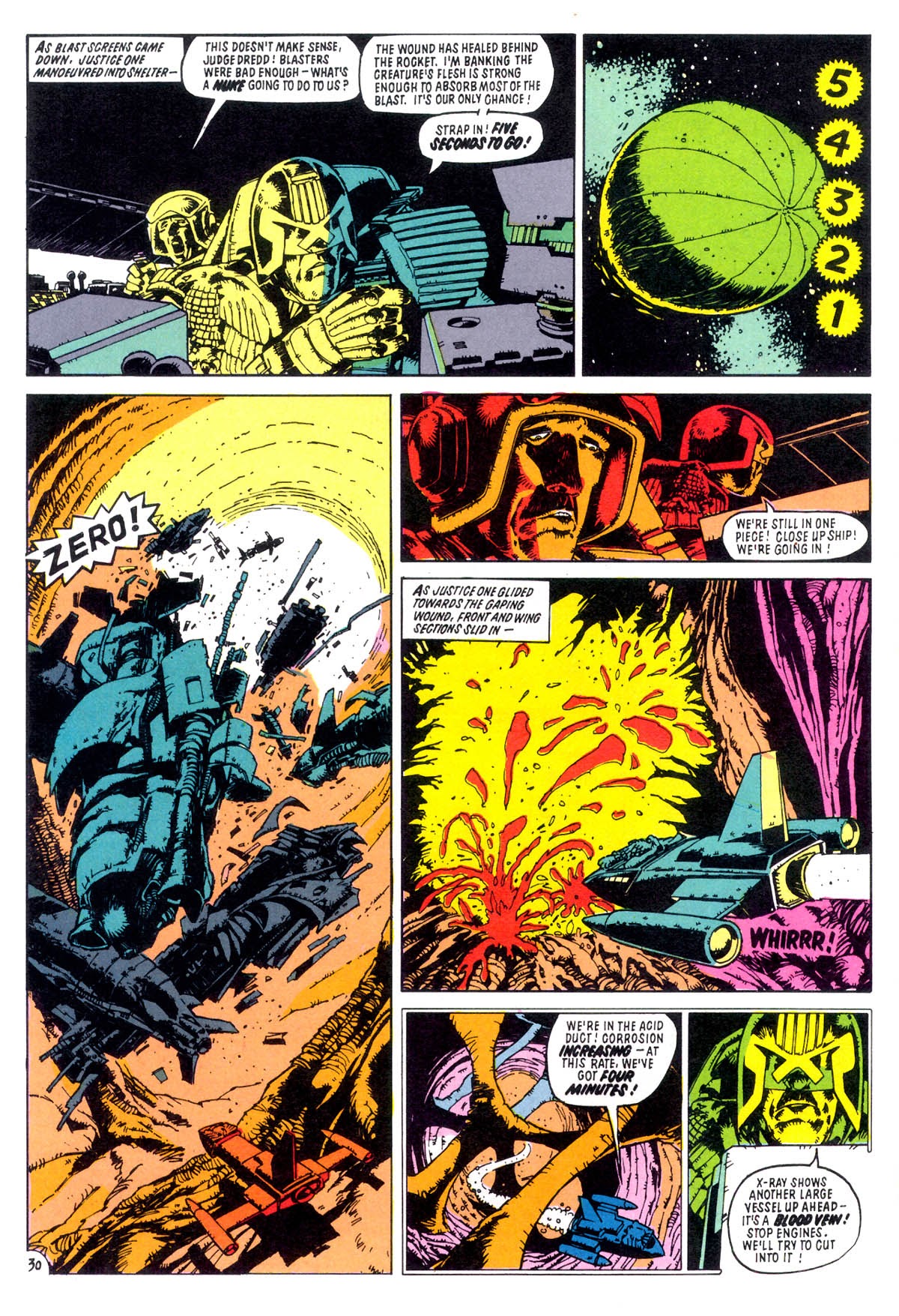 Read online Judge Dredd: The Judge Child Quest comic -  Issue #2 - 35