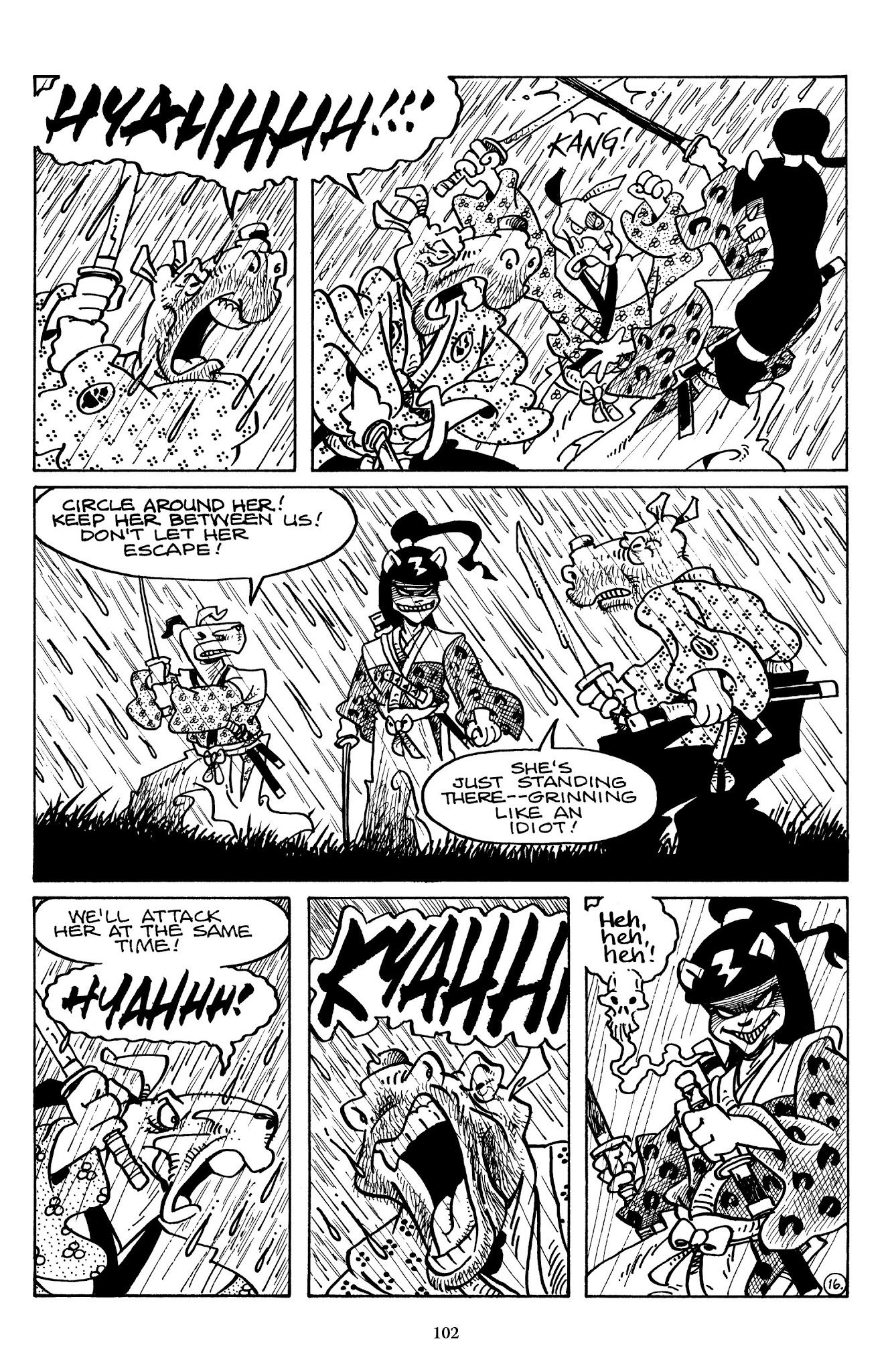 Read online The Usagi Yojimbo Saga comic -  Issue # TPB 6 - 101