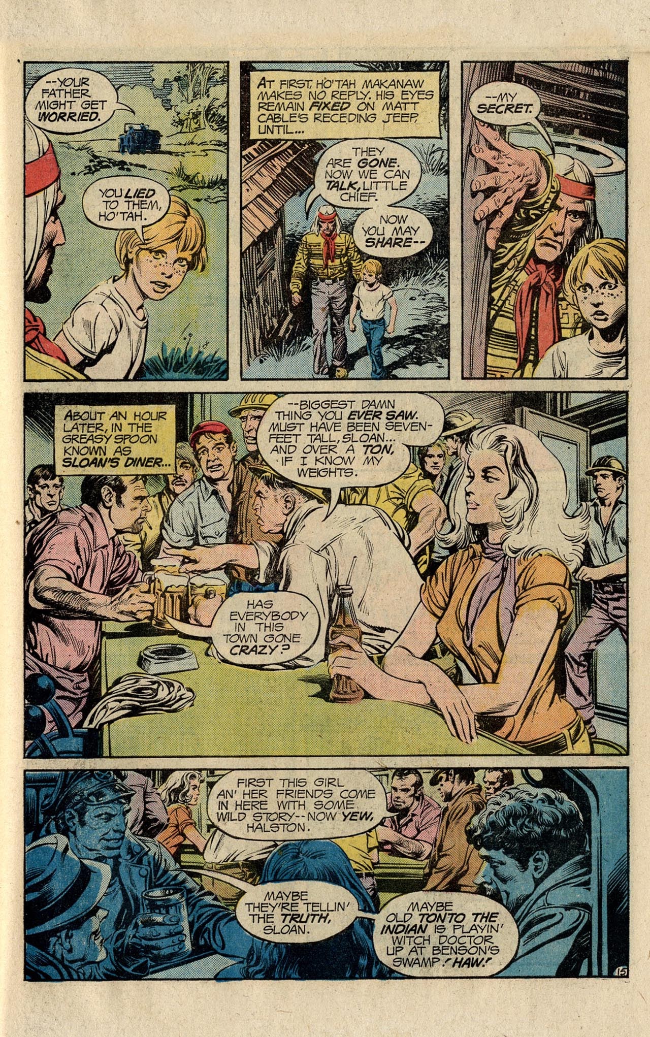 Read online Swamp Thing (1972) comic -  Issue #19 - 27