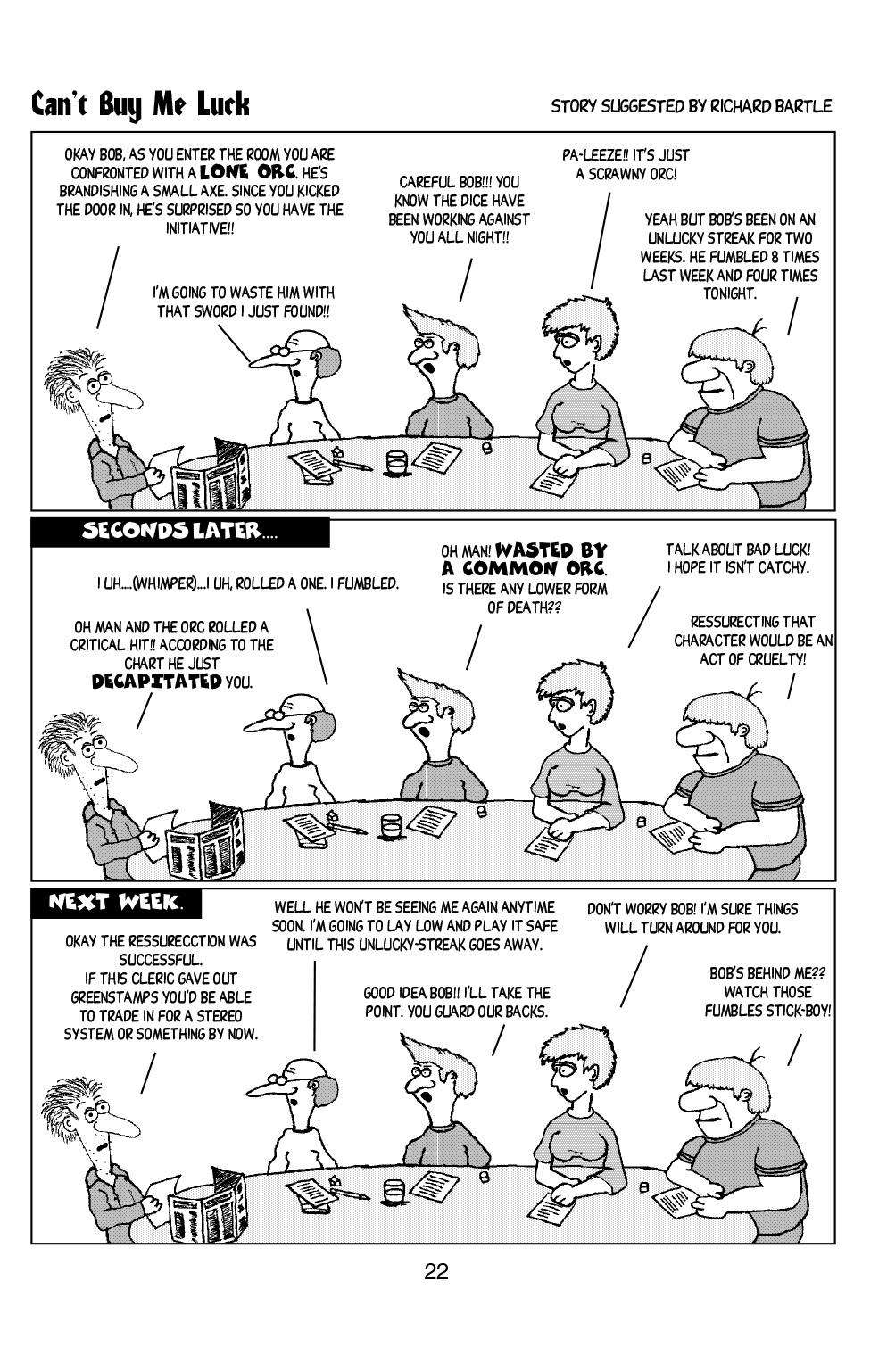 Read online Knights of the Dinner Table comic -  Issue #5 - 24